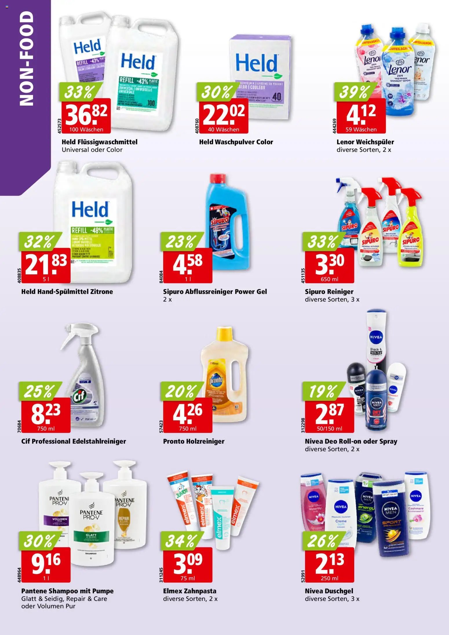 Aligro Aktionen Schlieren, Gossau SG, Frauenfeld, Rapperswil-Jona, Sargans, Bern, Brüttisellen, Pratteln, Emmen, Spreitenbach (2025-11-03 - 2025-11-08) | 30