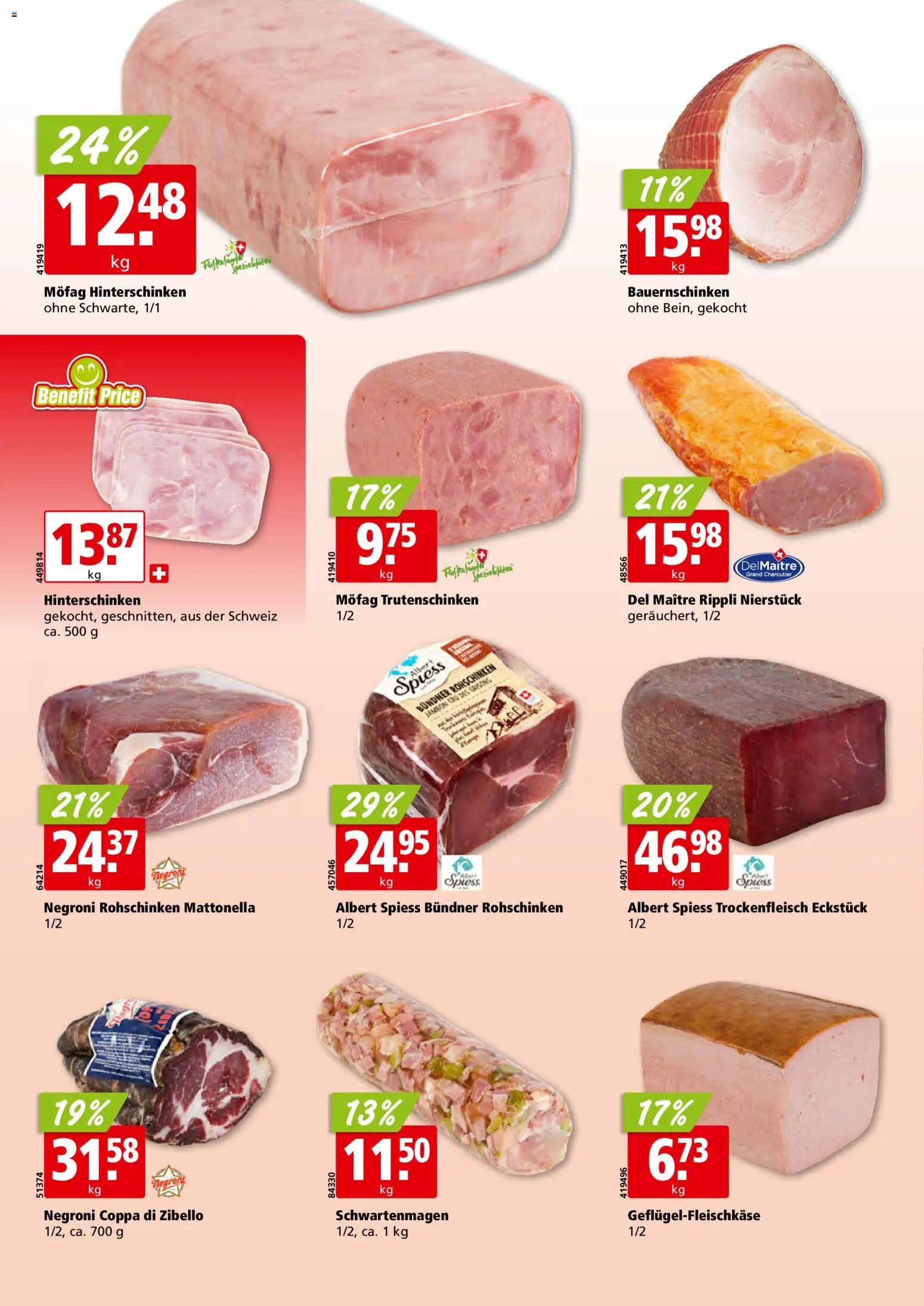 Aligro Aktionen Schlieren, Gossau SG, Frauenfeld, Rapperswil-Jona, Sargans, Bern, Brüttisellen, Pratteln, Emmen, Spreitenbach (2025-11-03 - 2025-11-08) | 10