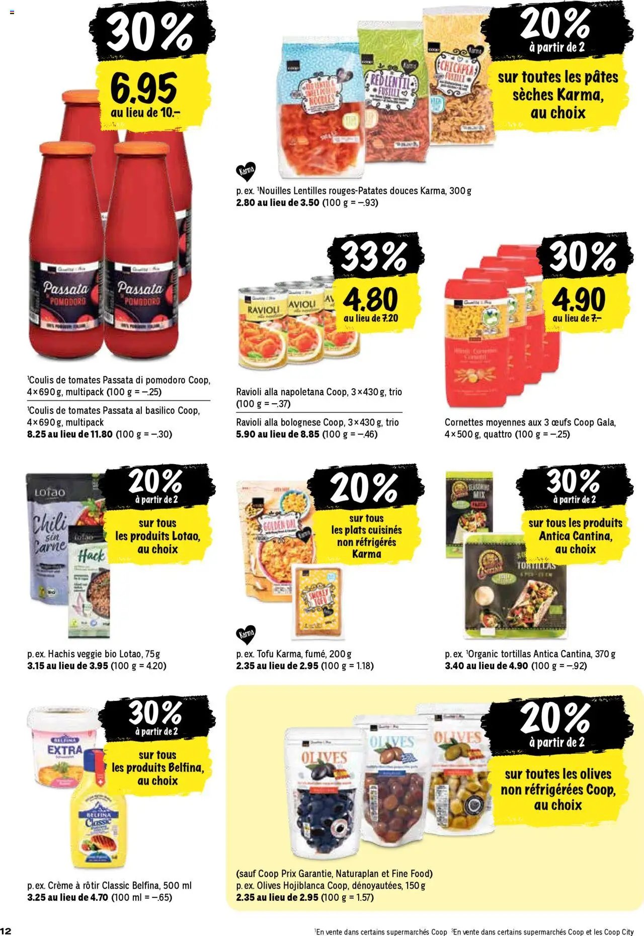 Coop - Les actions de la semaine (2025-09-25 - 2025-10-01)