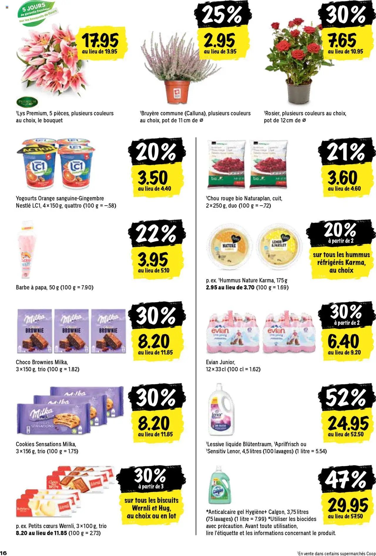 Coop - Les actions de la semaine (2025-09-25 - 2025-10-01)
