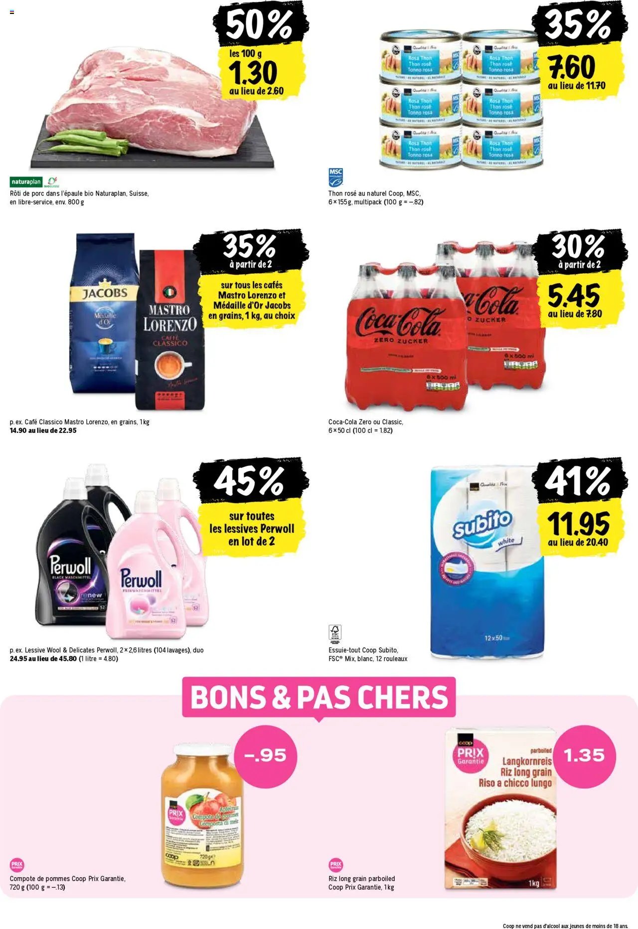 Coop - Les actions de la semaine (2025-09-25 - 2025-10-01)