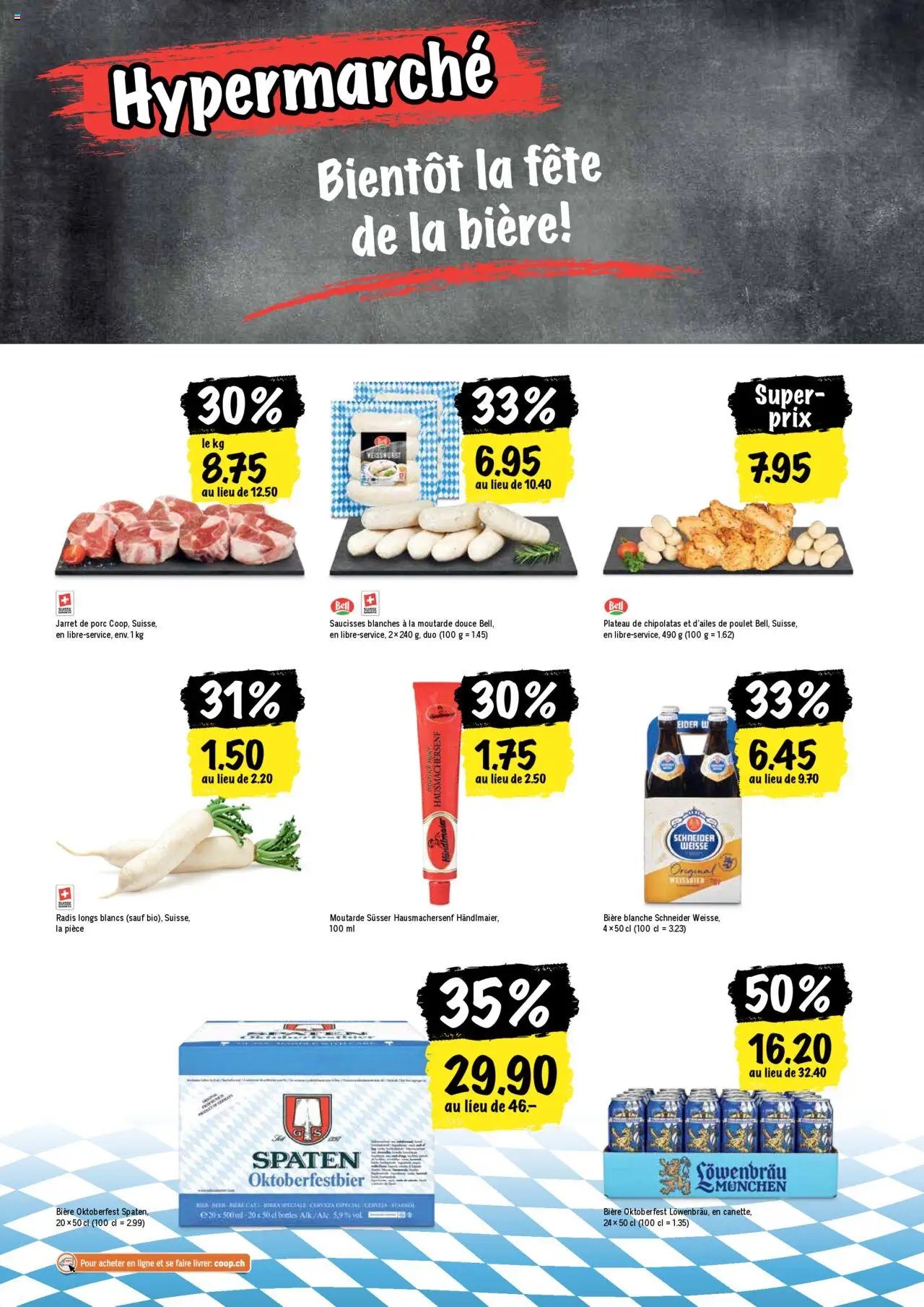 Coop - Les actions de la semaine (2025-09-25 - 2025-10-01)