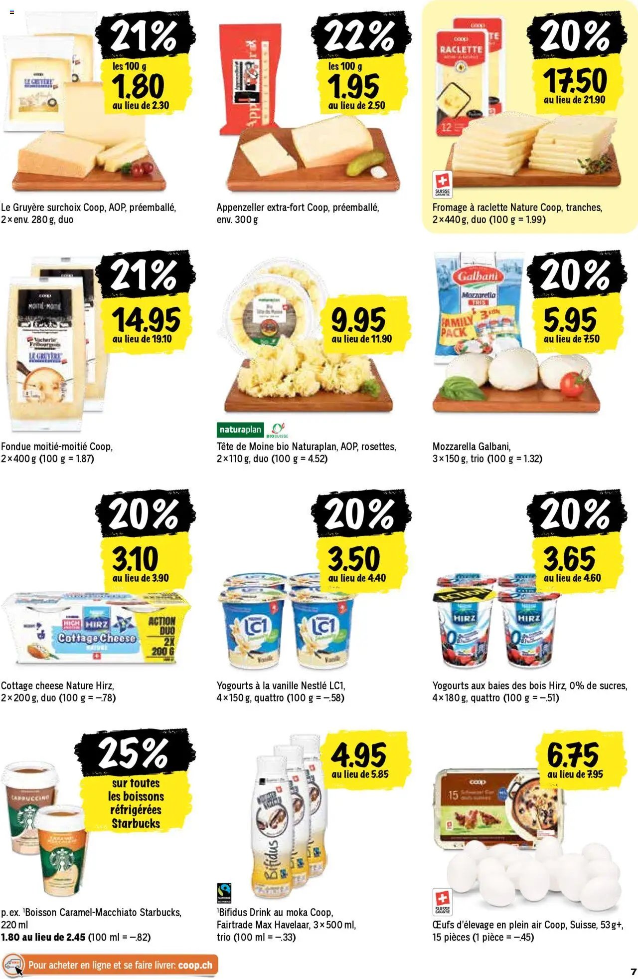 Coop - Les actions de la semaine (2025-09-25 - 2025-10-01)
