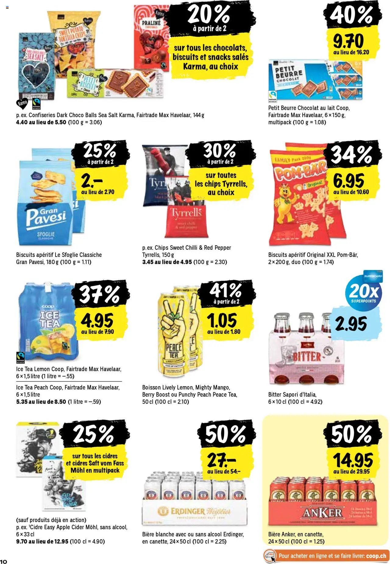 Coop - Les actions de la semaine (2025-09-25 - 2025-10-01)