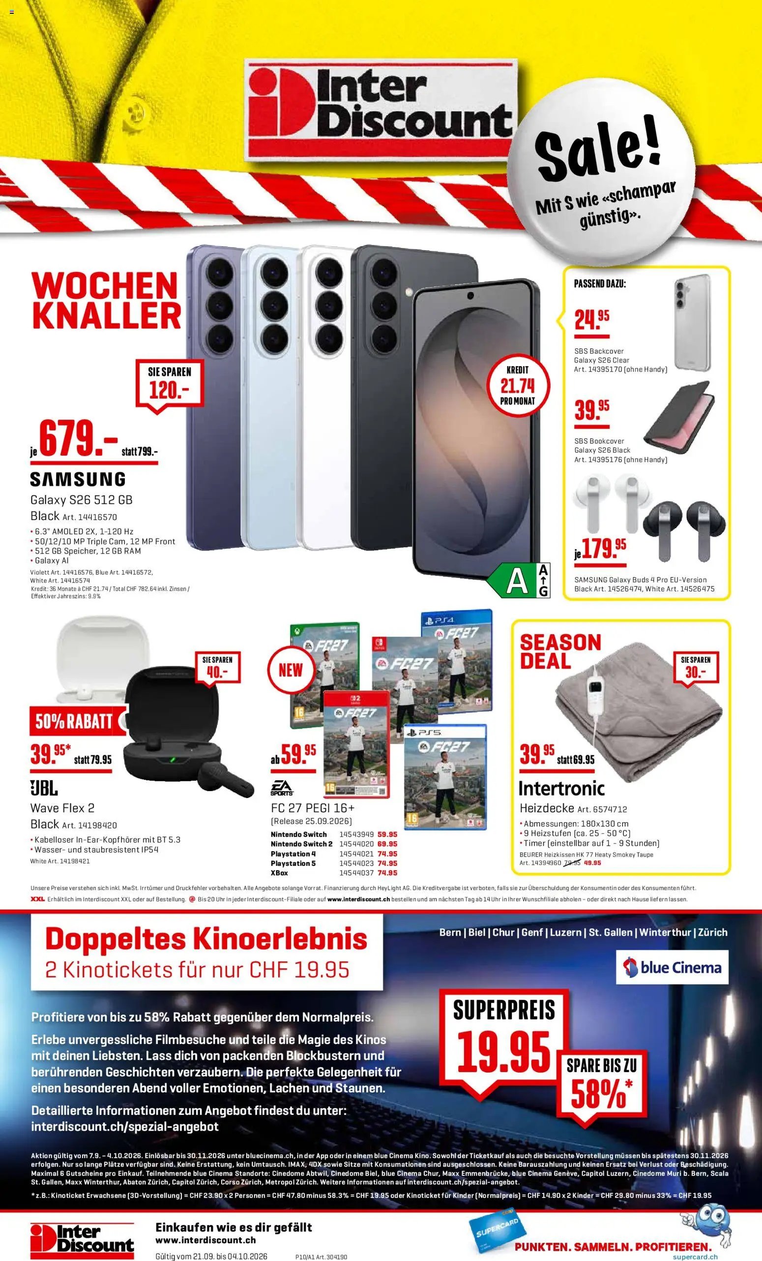 Interdiscount aktionen