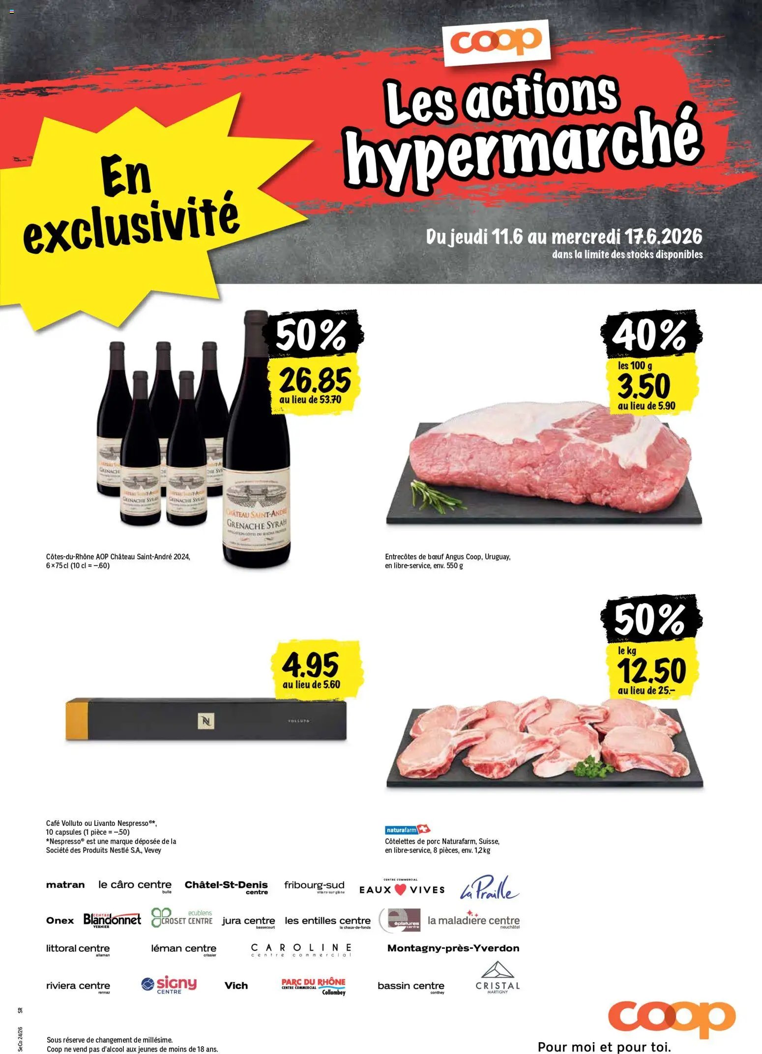 Coop aktionen FR