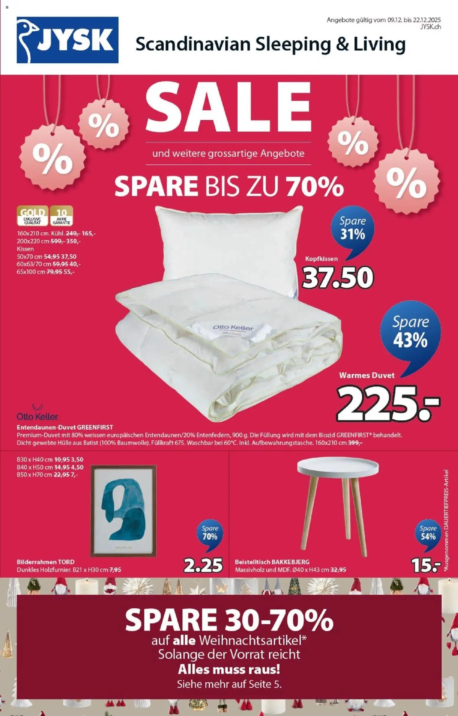 JYSK Aktionen (2025-12-09 - 2025-12-22) | 1