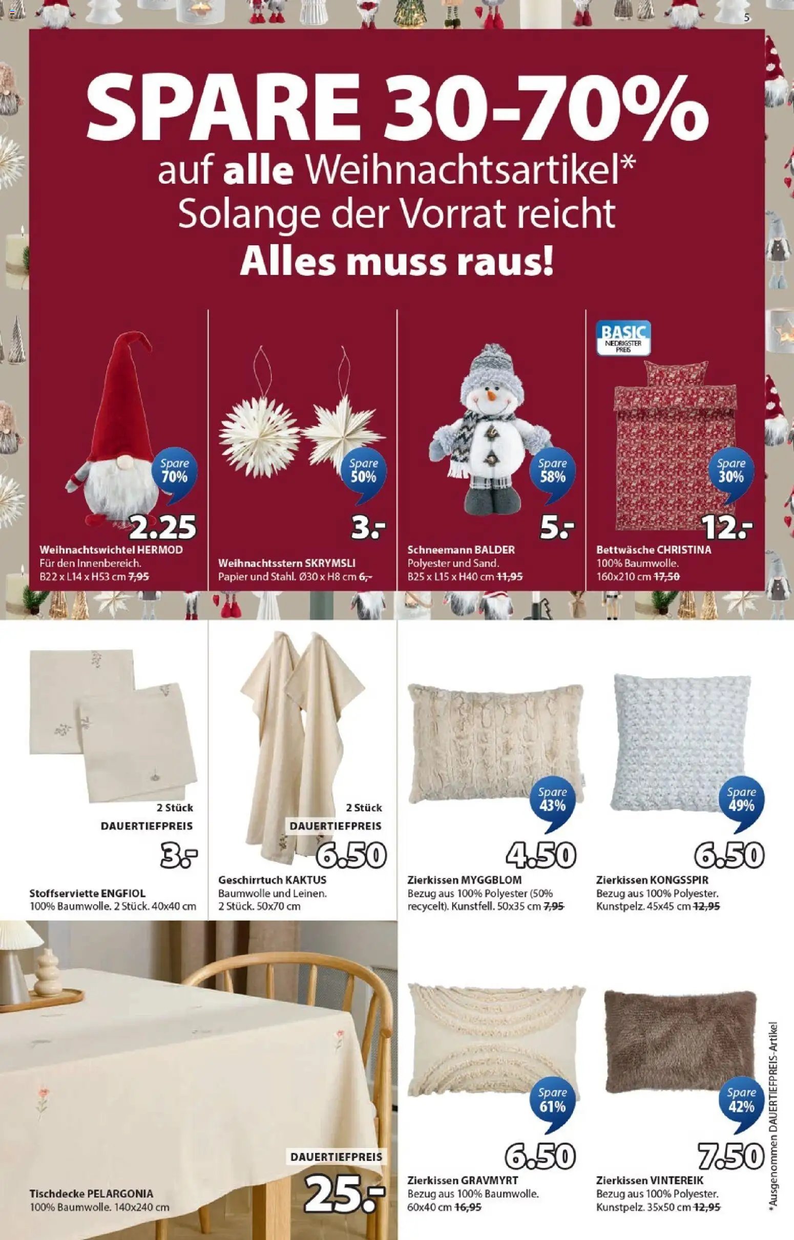 JYSK Aktionen (2025-12-09 - 2025-12-22) | 5