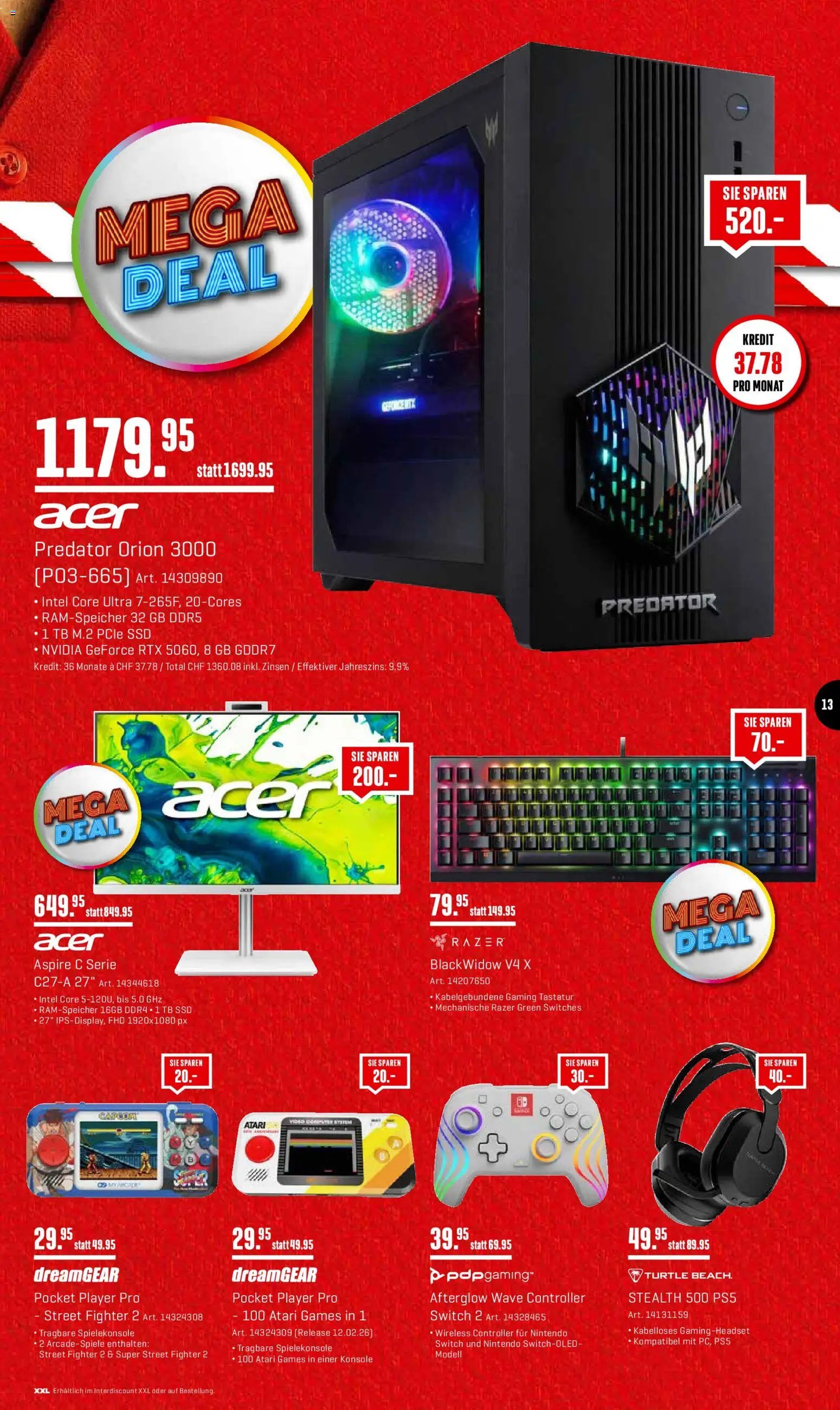 Interdiscount Aktionen (2026-01-26 - 2026-02-08) | 13