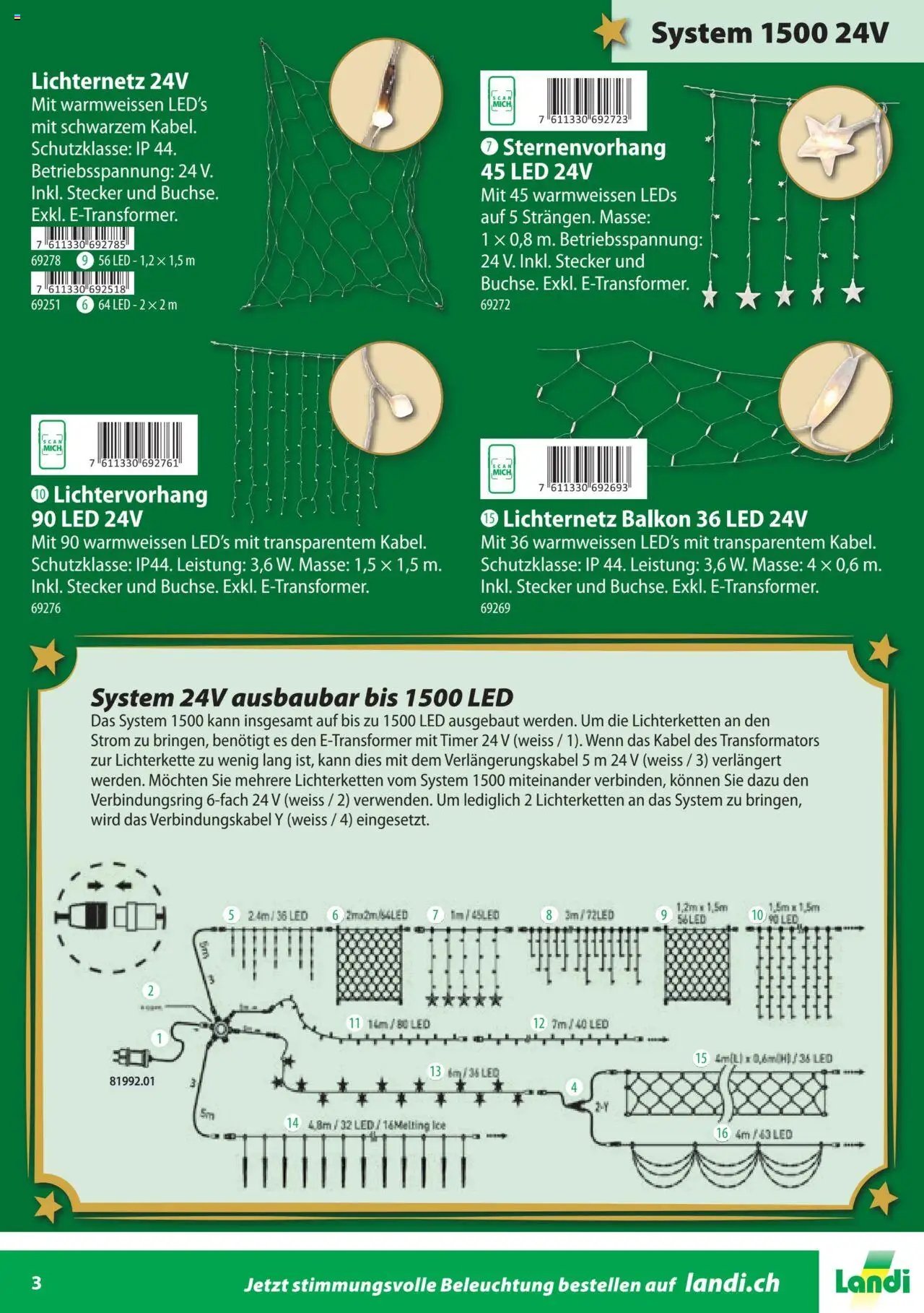 Landi Aktionen Weihnachtsbeleuchtung (2024-10-22 - 2025-12-31) | 3