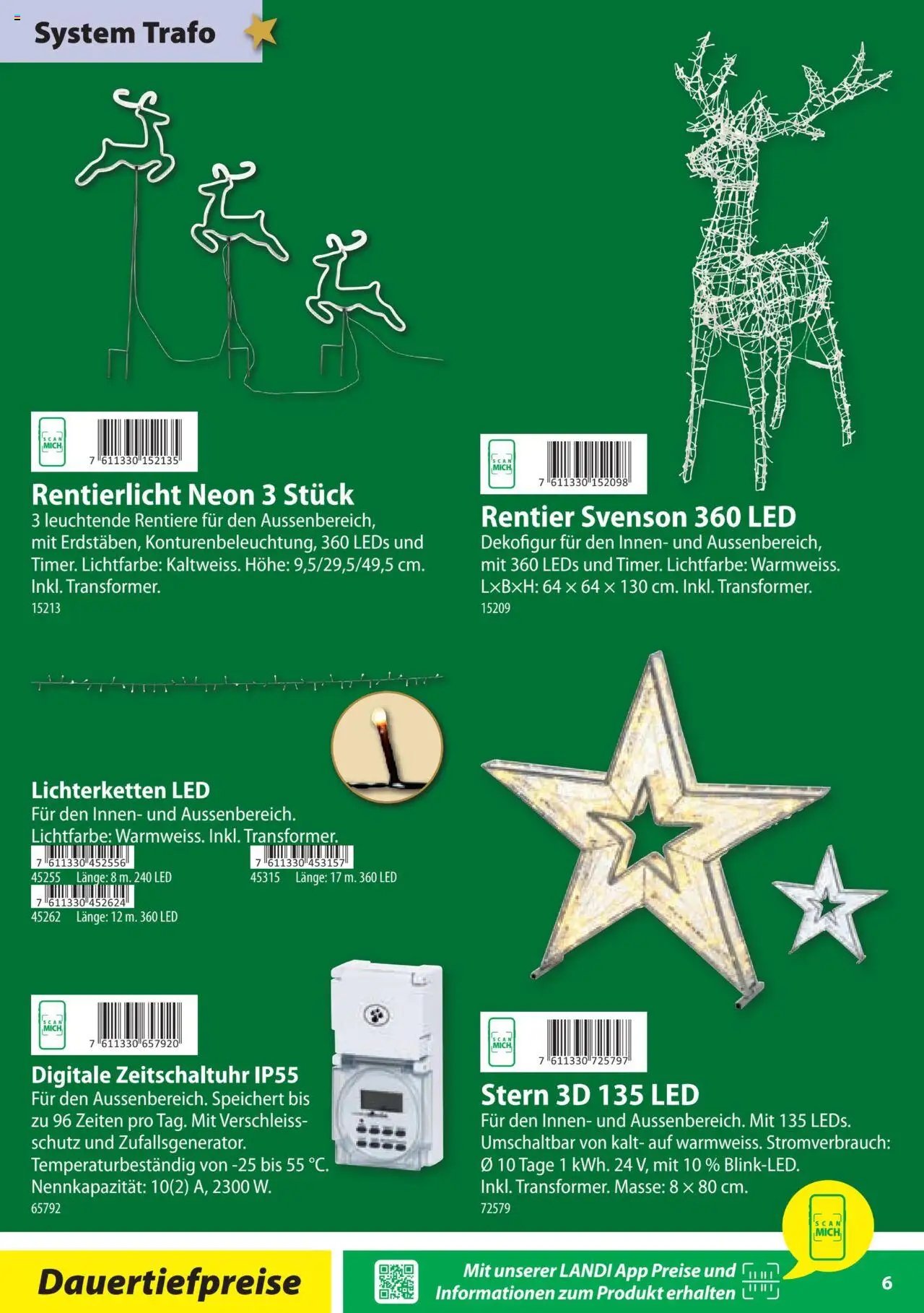 Landi Aktionen Weihnachtsbeleuchtung (2024-10-22 - 2025-12-31) | 6