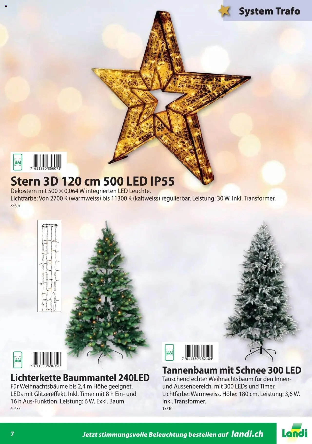 Landi Aktionen Weihnachtsbeleuchtung (2024-10-22 - 2025-12-31) | 7