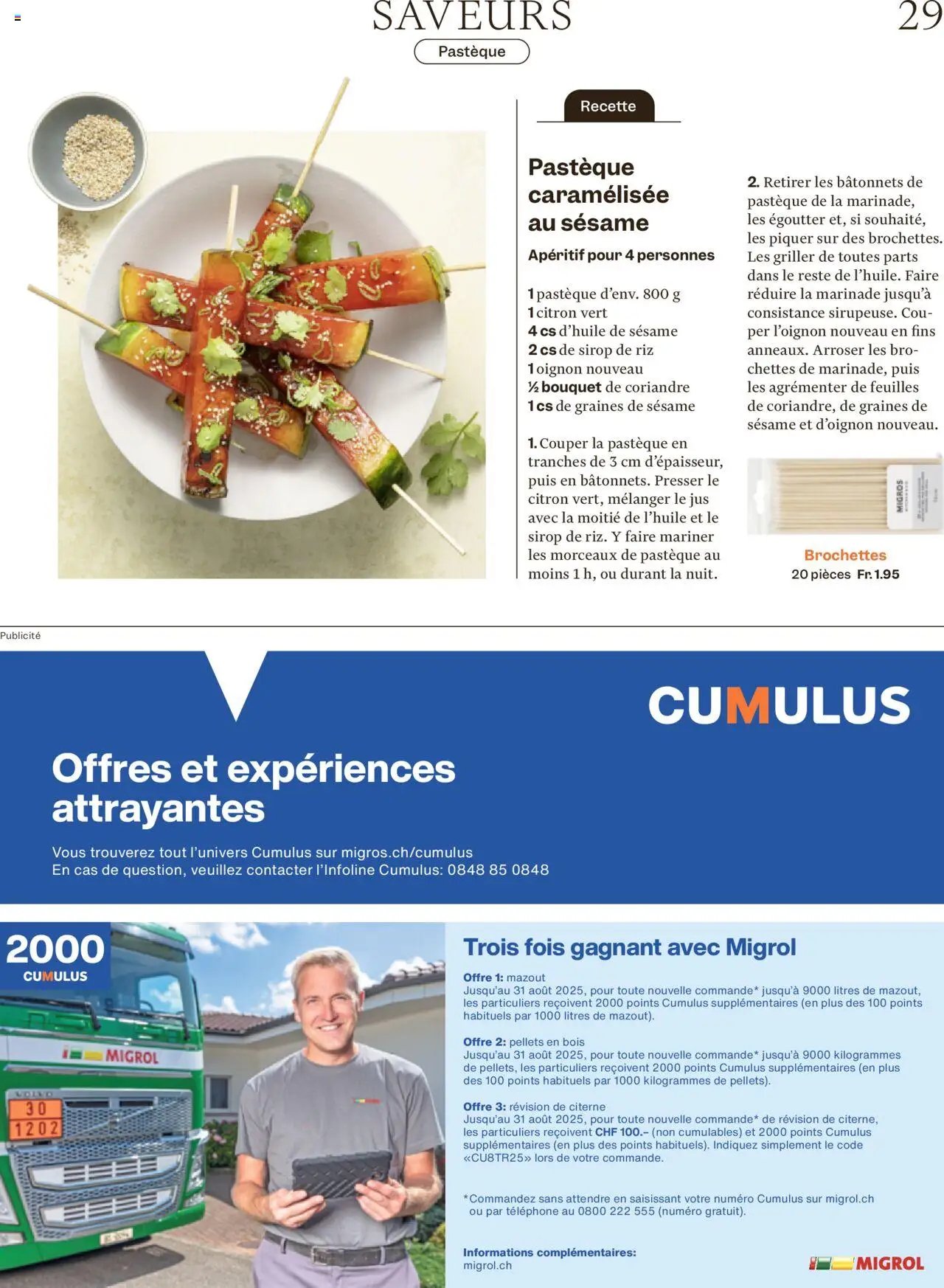 Migros - Magazin FR (2025-08-18 - 2025-08-24)