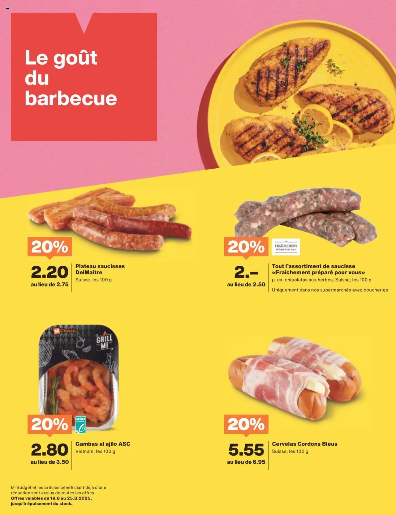 Migros - Magazin FR (2025-08-18 - 2025-08-24)