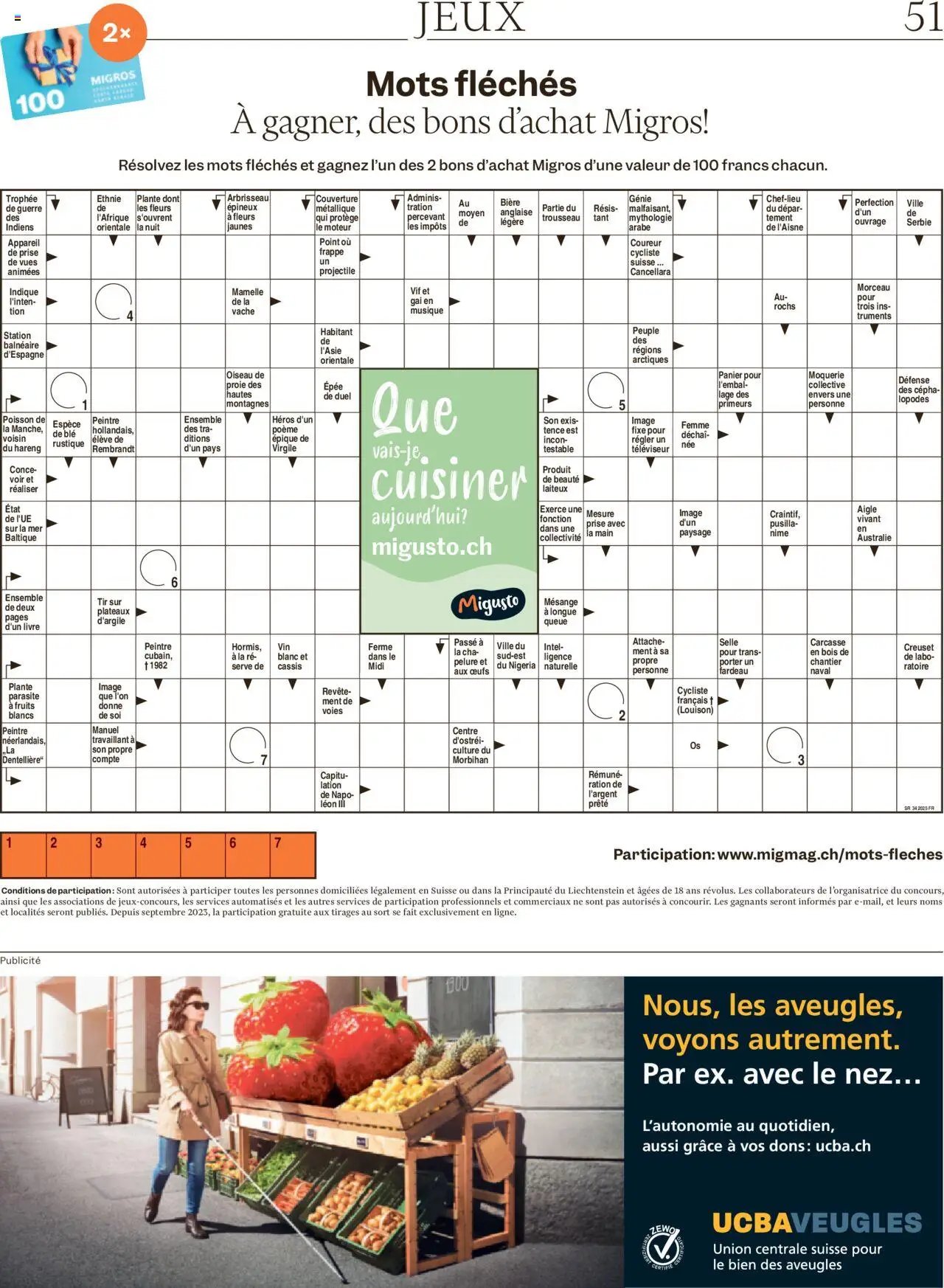 Migros - Magazin FR (2025-08-18 - 2025-08-24)