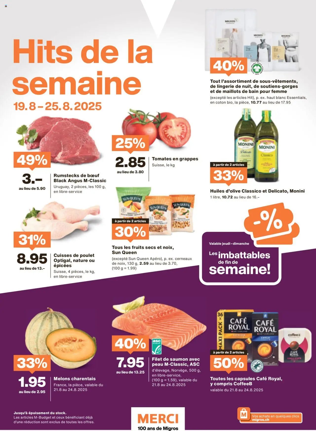 Migros - Magazin FR (2025-08-18 - 2025-08-24)
