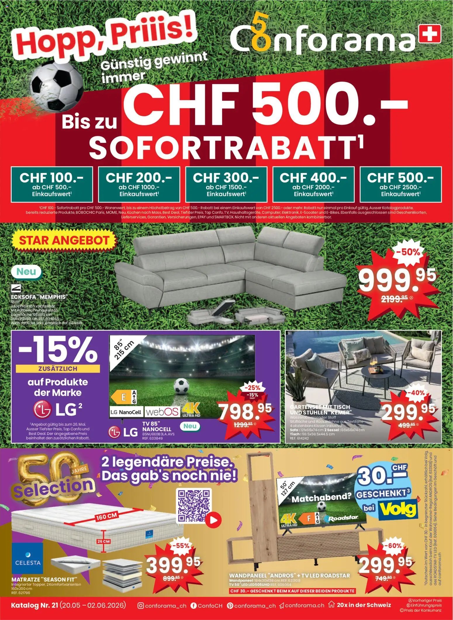 Conforama aktionen (2026-05-13 - 2026-06-02)