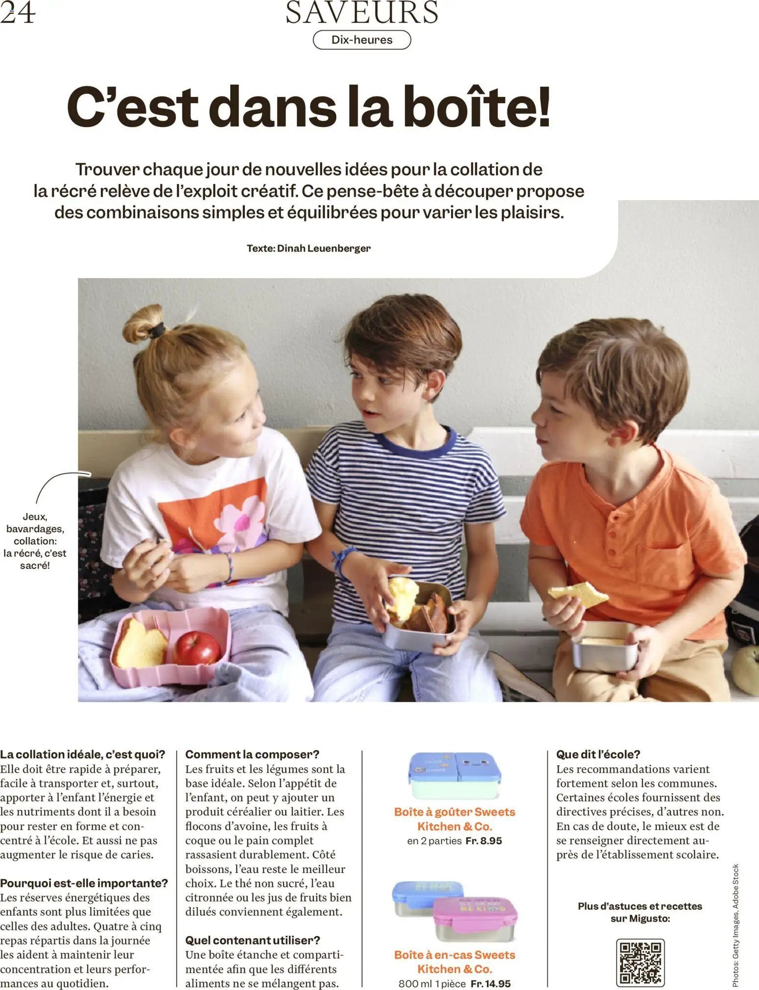 Migros aktionen Magazine FR