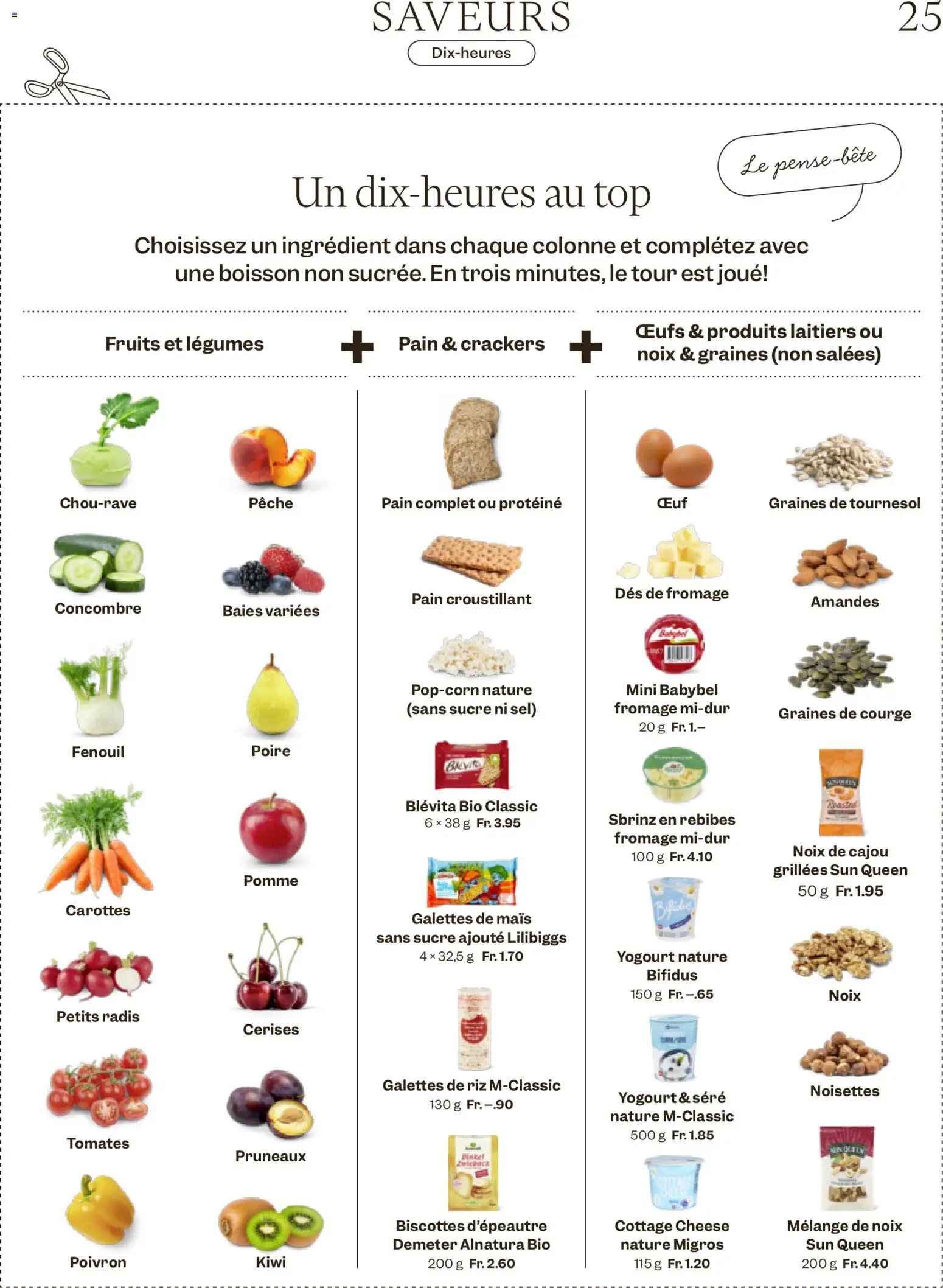 Migros aktionen Magazine FR