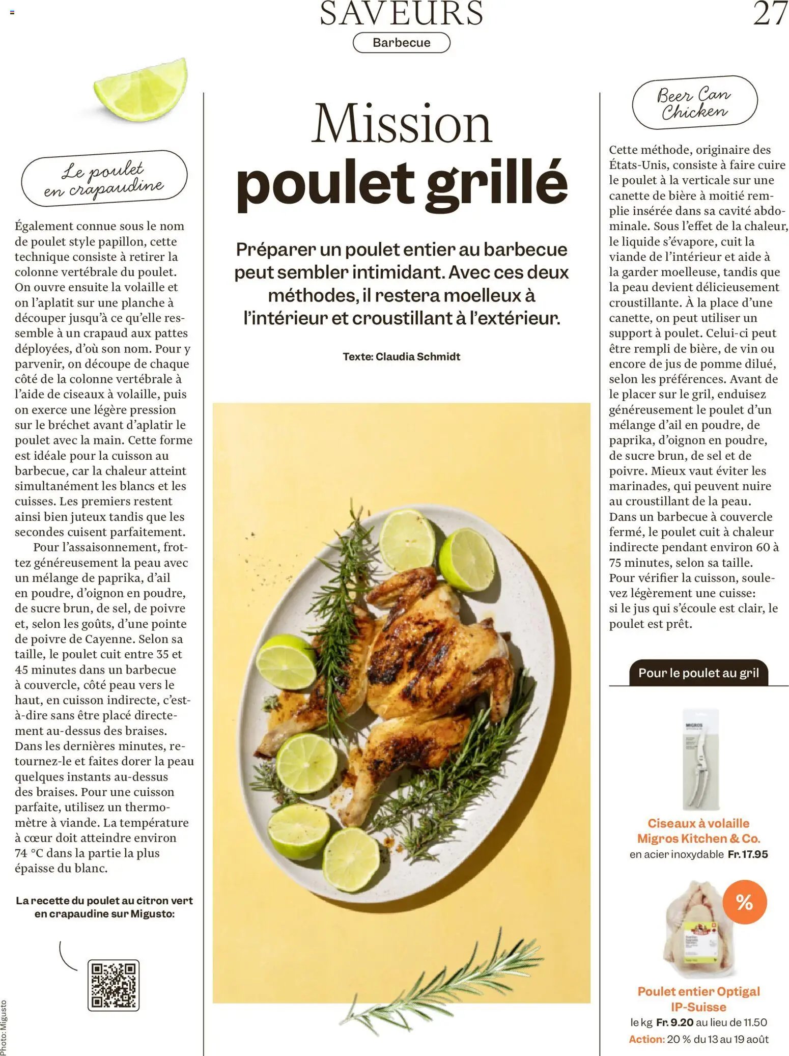 Migros aktionen Magazine FR