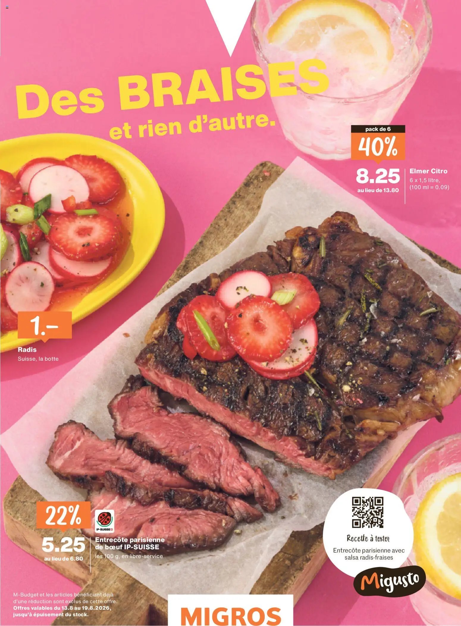 Migros aktionen Magazine FR
