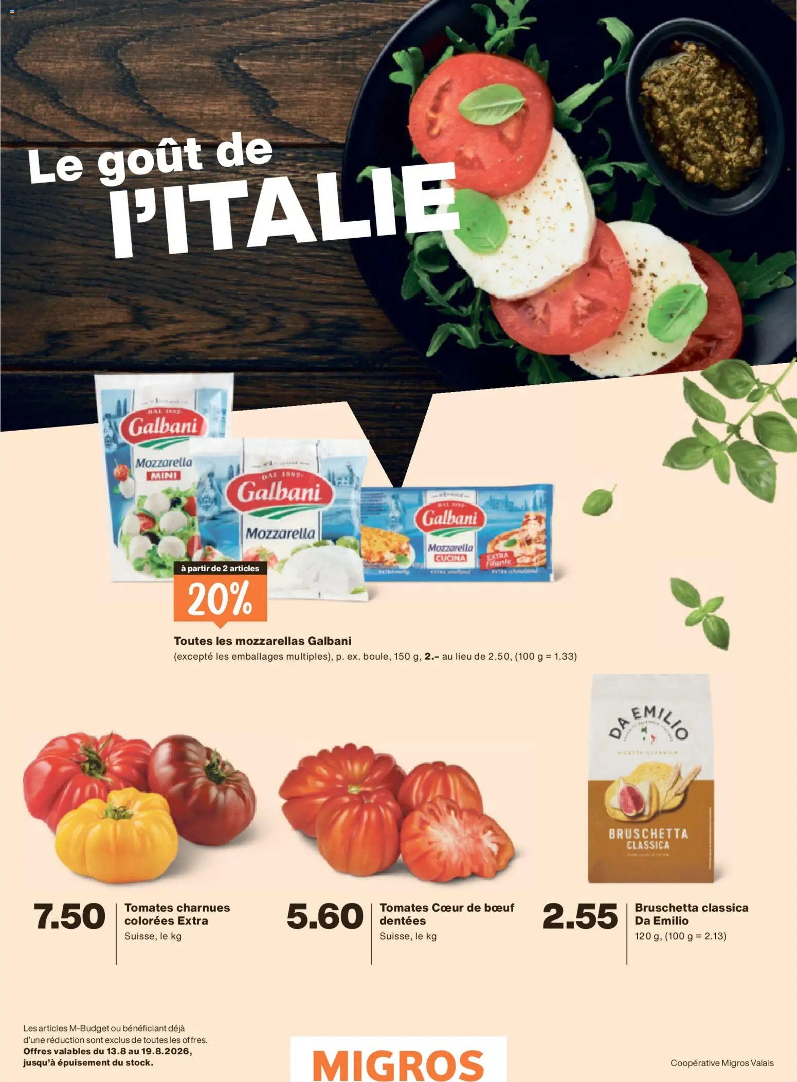 Migros aktionen Magazine FR