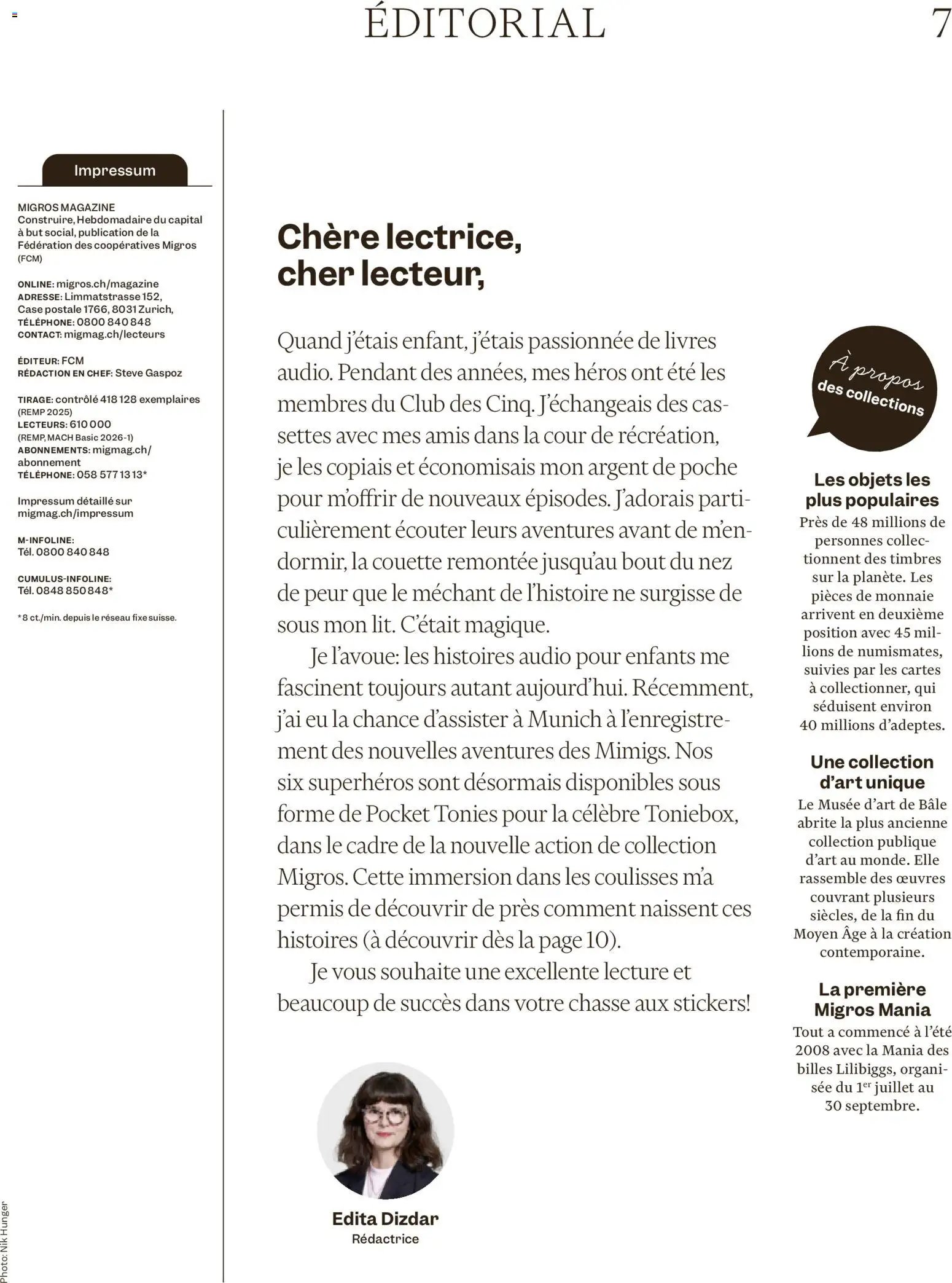 Migros aktionen Magazine FR
