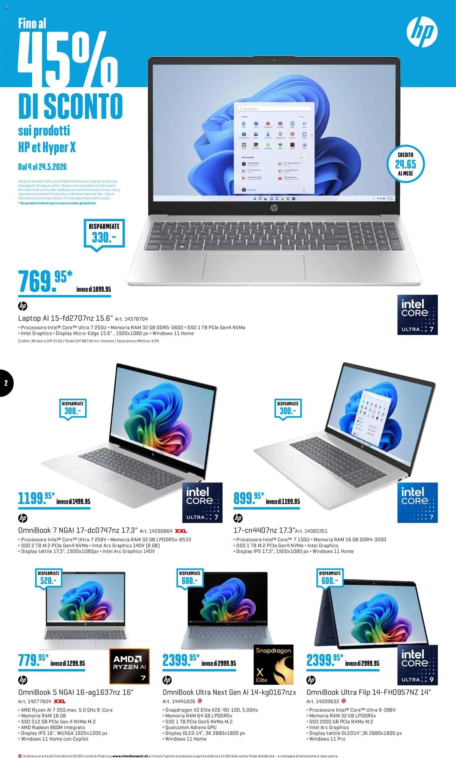 Interdiscount aktionen IT (2026-05-04 - 2026-05-24) | 2