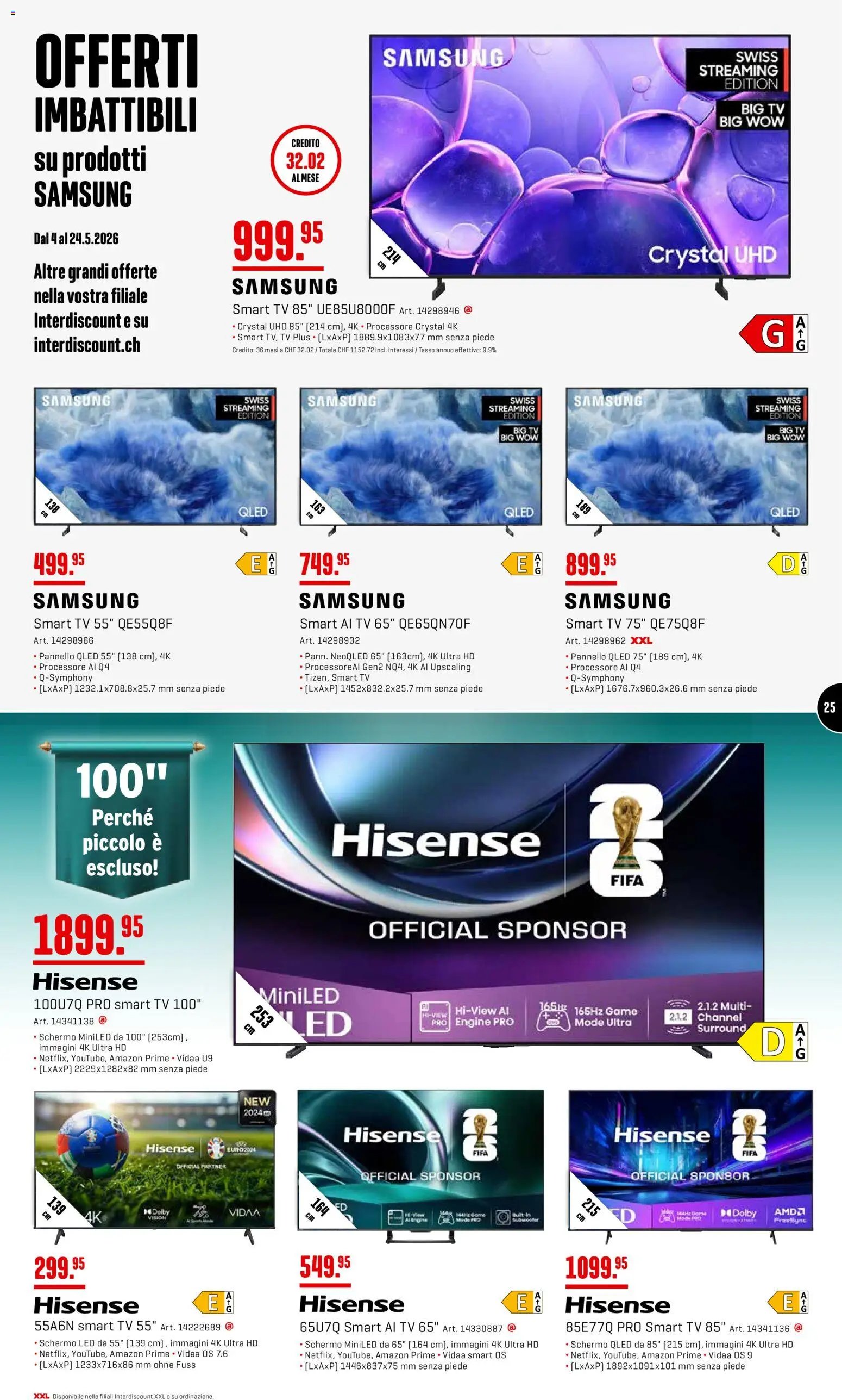 Interdiscount aktionen IT (2026-05-04 - 2026-05-24) | 25