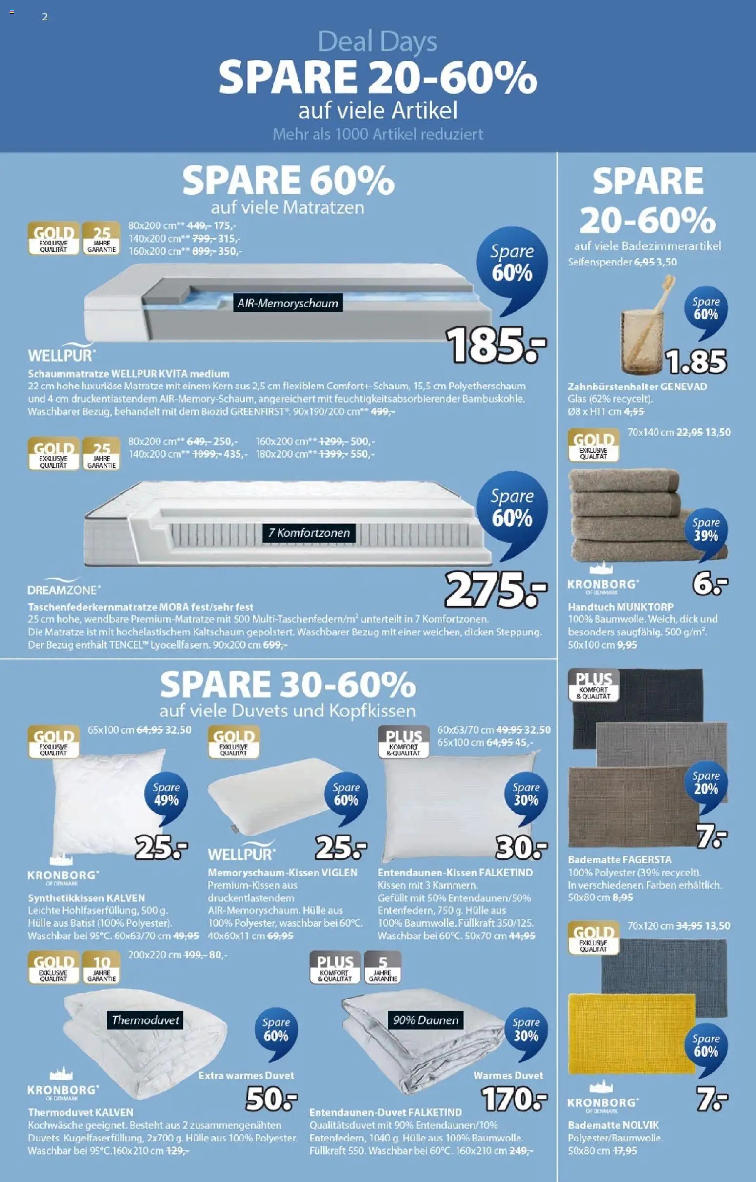 JYSK Aktionen (2026-02-03 - 2026-02-16)