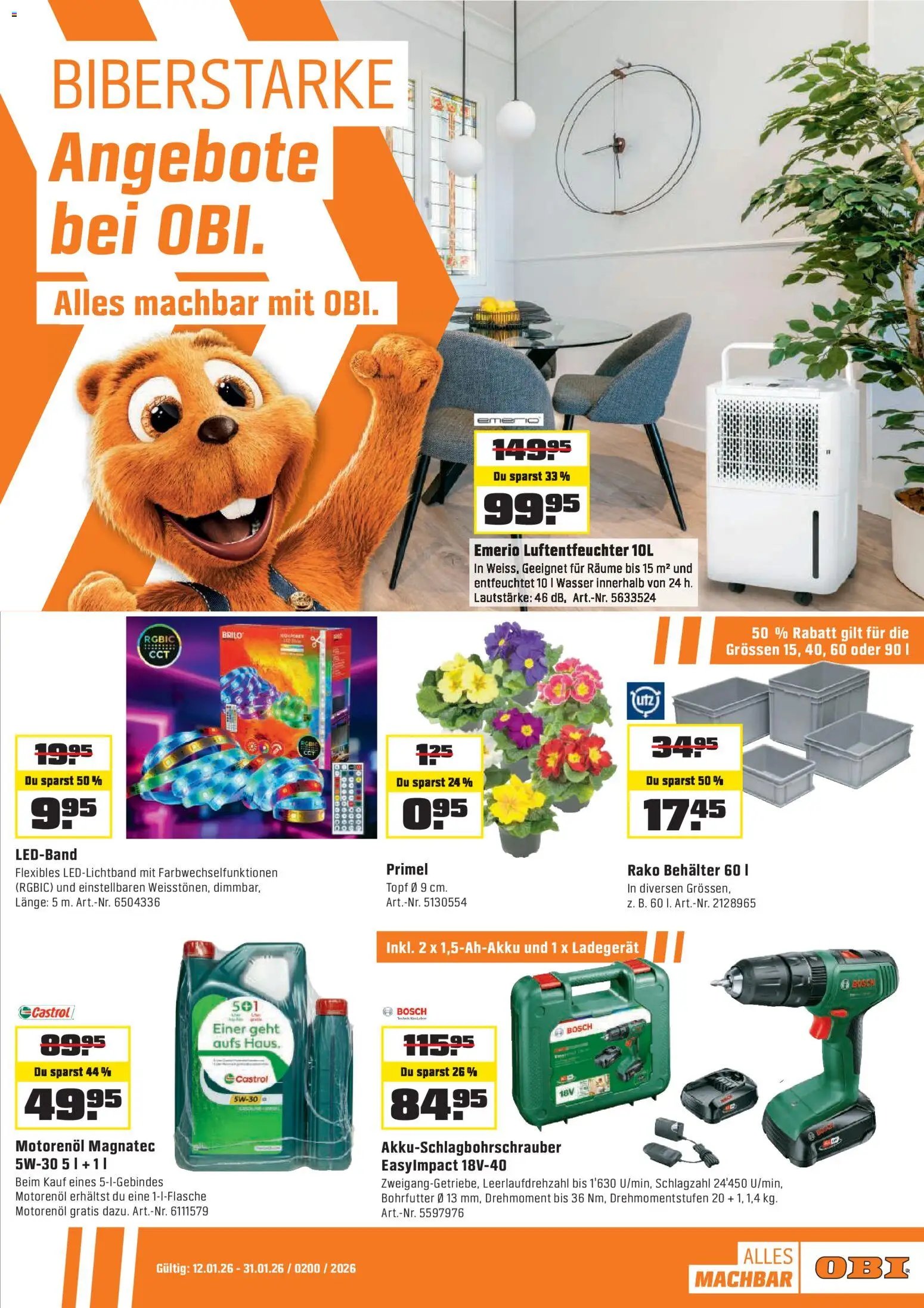 OBI - Alles machbar mit OBI. (2026-01-10 - 2026-01-31) | 1