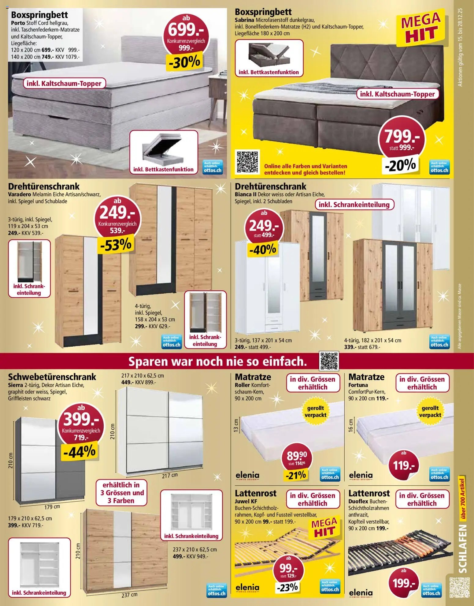 Otto's Aktionen (2025-12-15 - 2025-12-22)