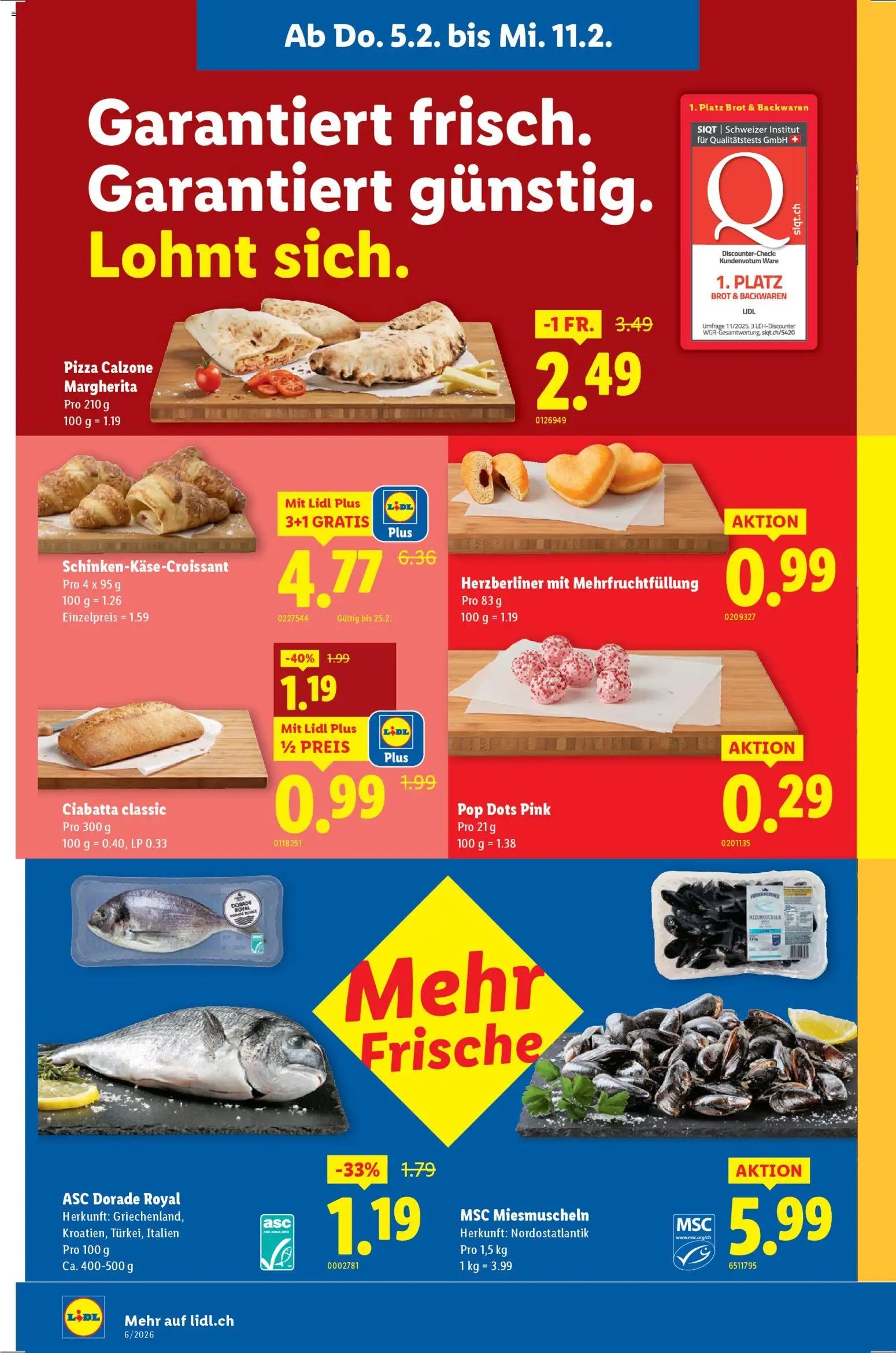 Lidl Aktionen (2026-02-05 - 2026-02-11)