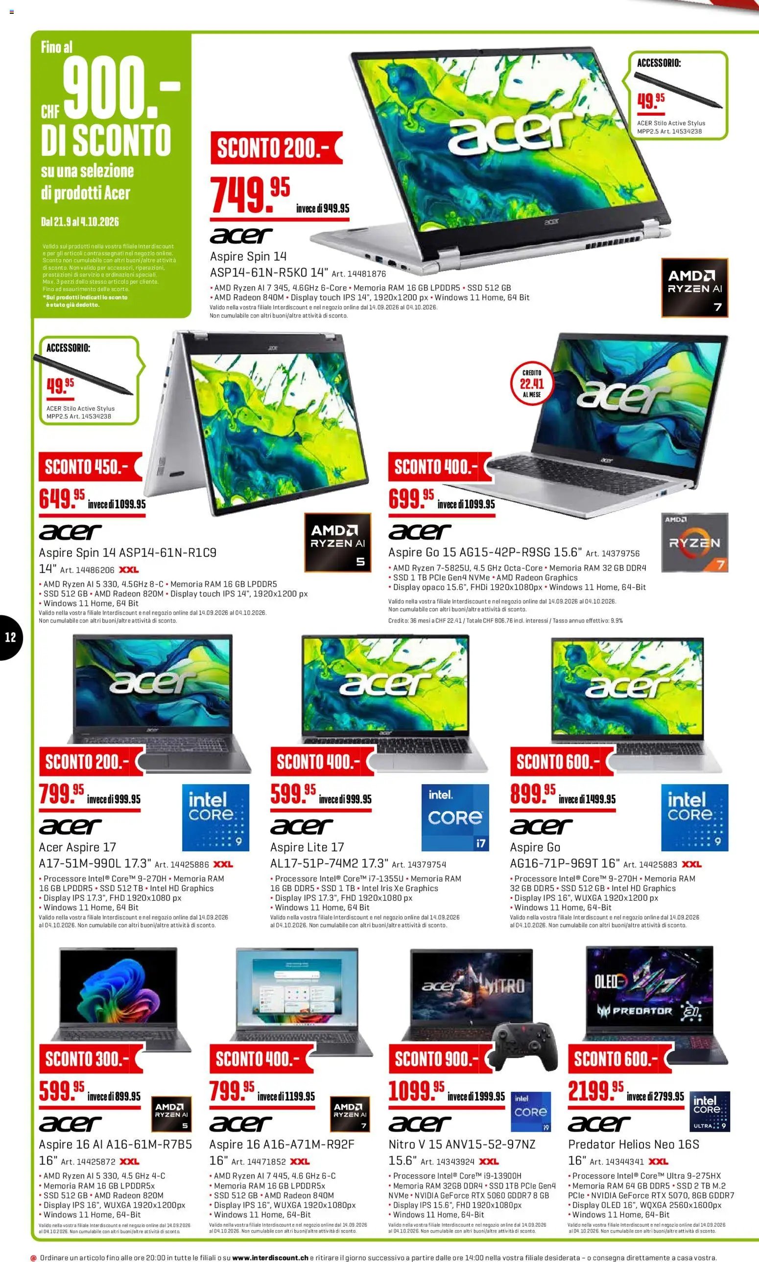 Interdiscount aktionen IT