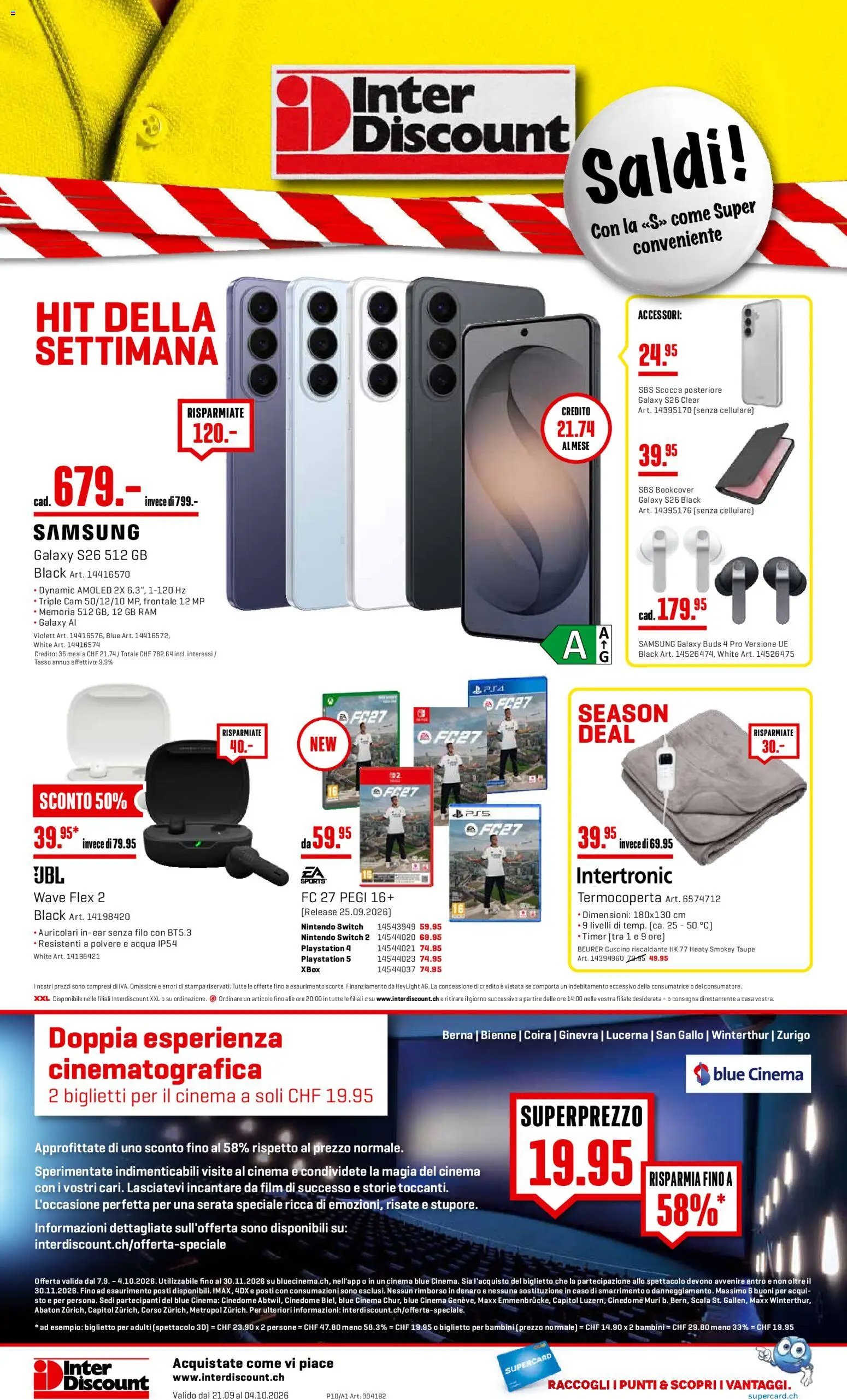 Interdiscount aktionen IT
