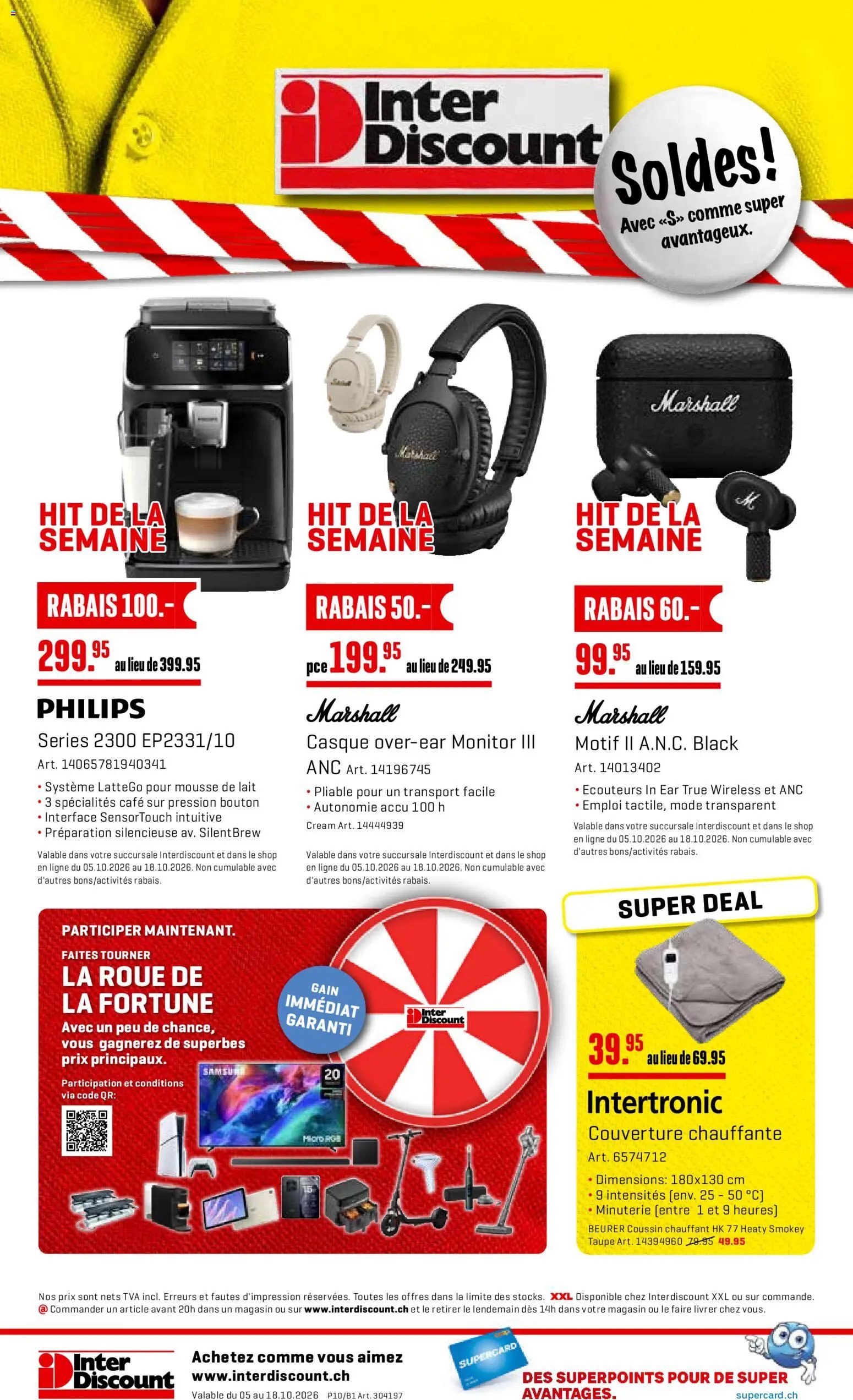 Interdiscount aktionen FR