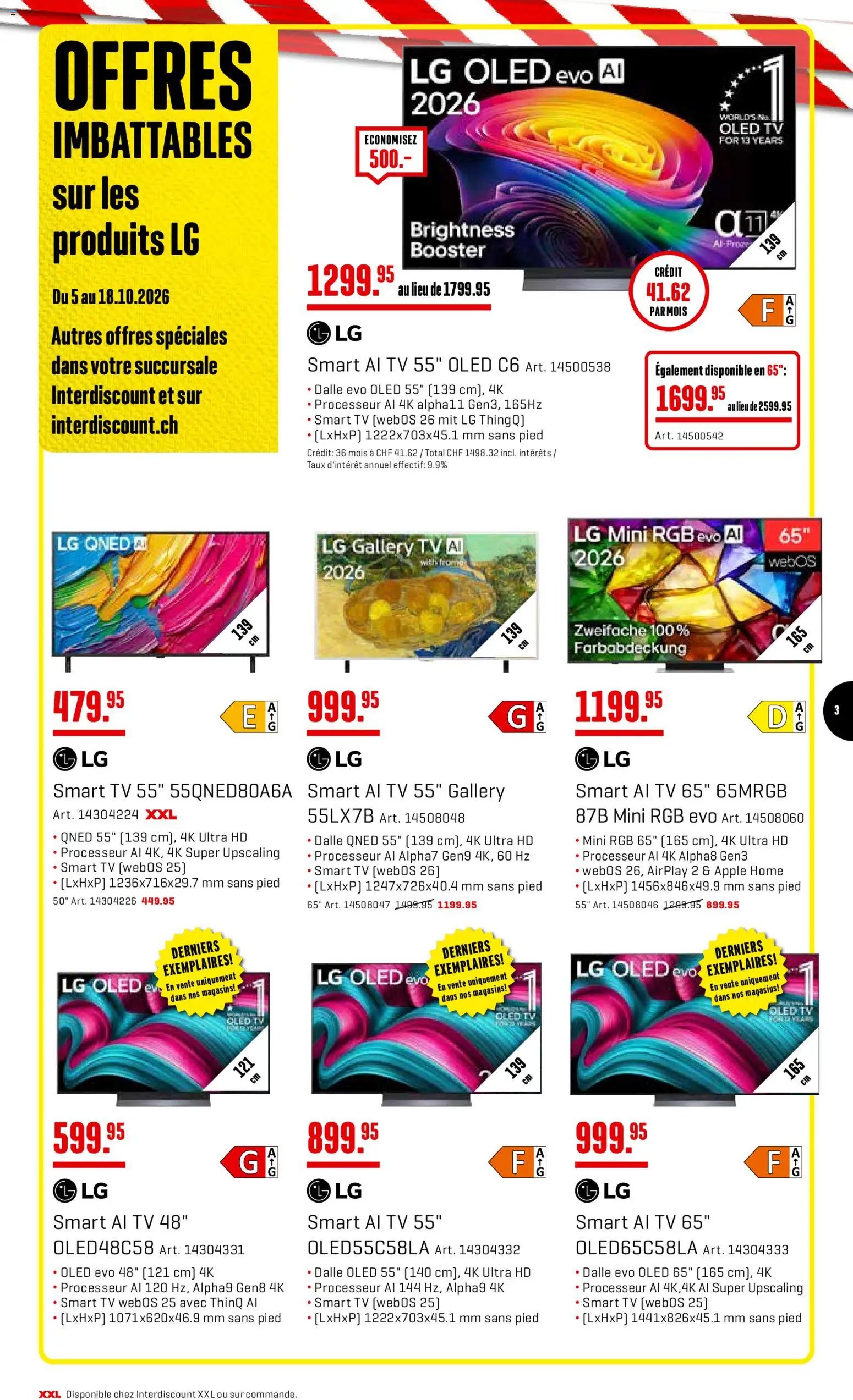 Interdiscount aktionen FR