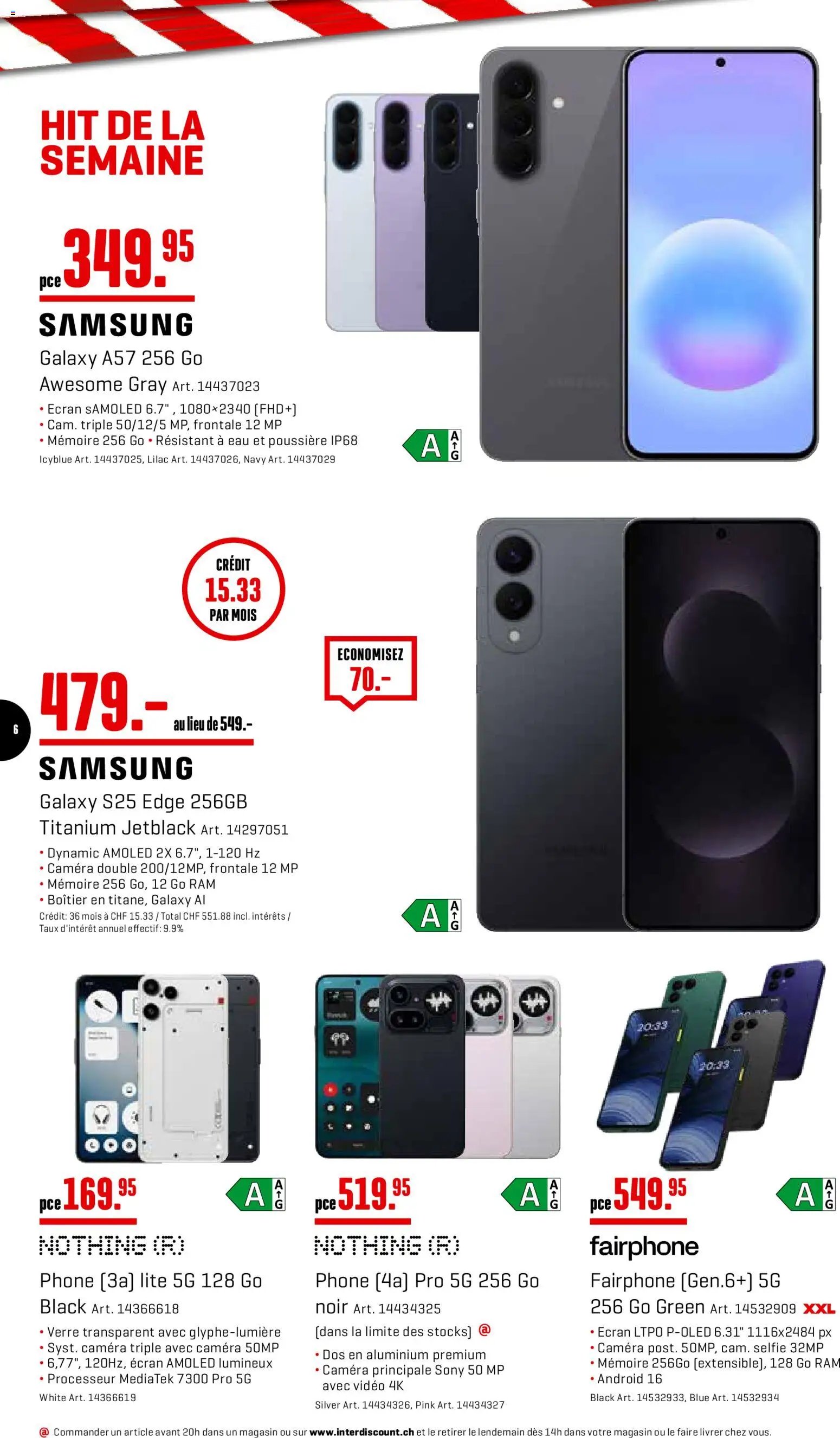 Interdiscount aktionen FR