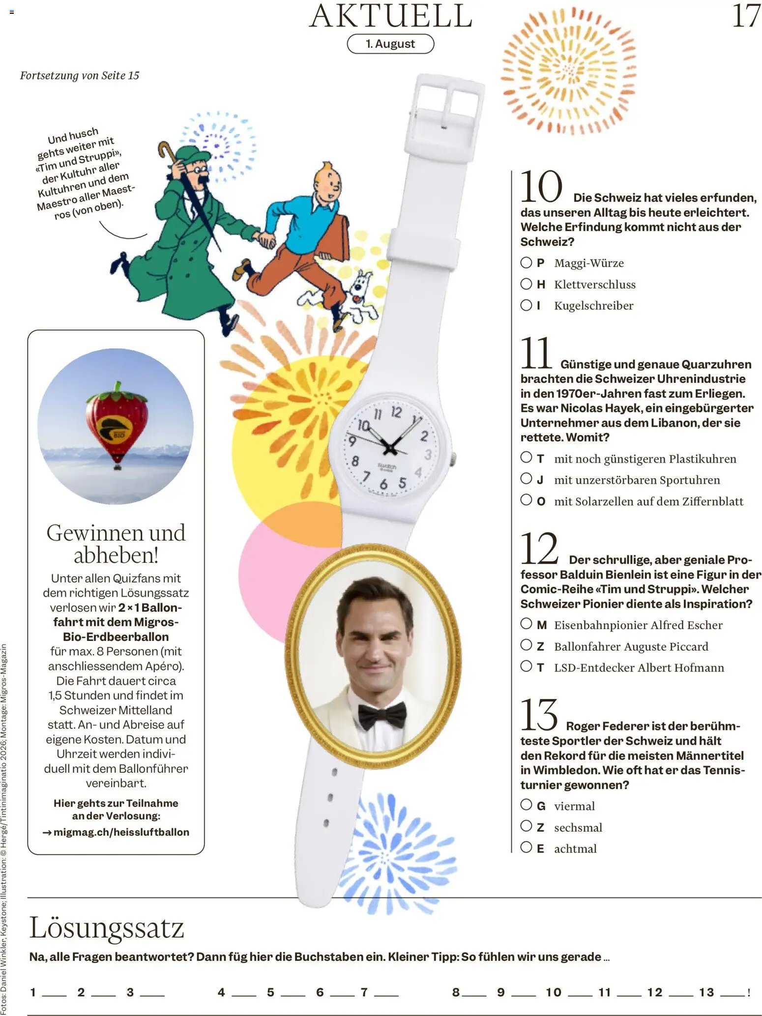 Migros aktionen Magazin