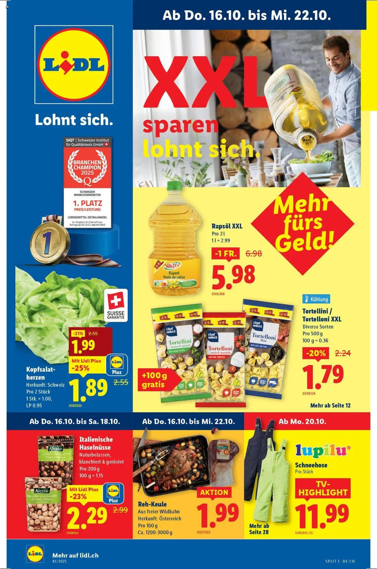 Lidl Aktionen (2025-10-16 - 2025-10-22)