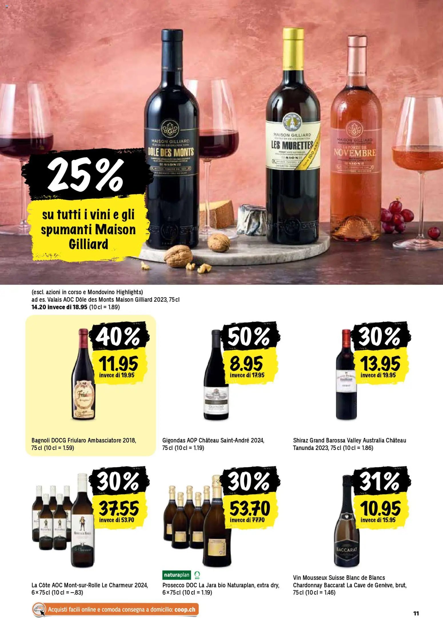 Coop - Una settimana di azioni (2026-02-19 - 2026-02-25)