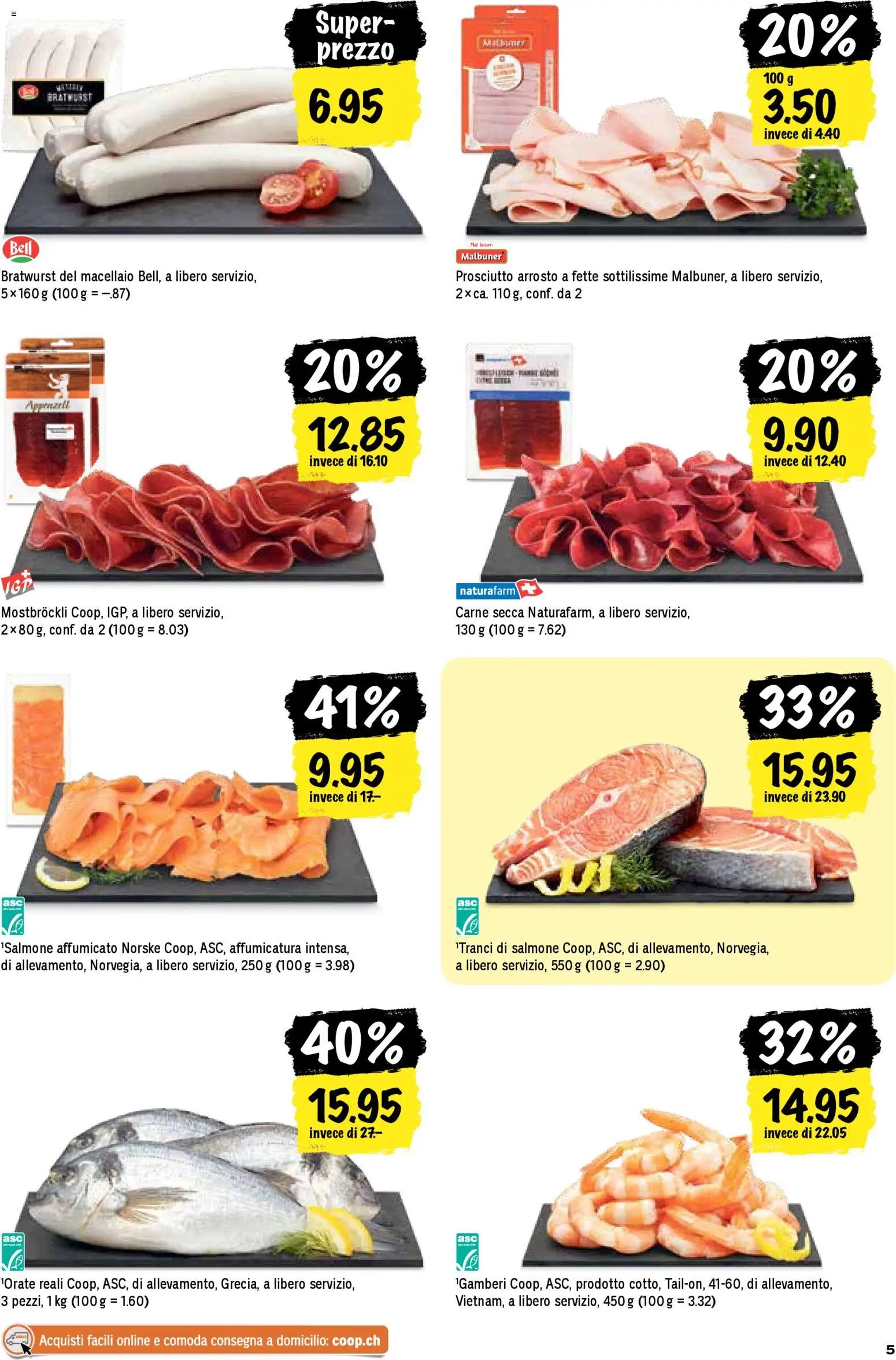 Coop - Una settimana di azioni (2026-02-19 - 2026-02-25)