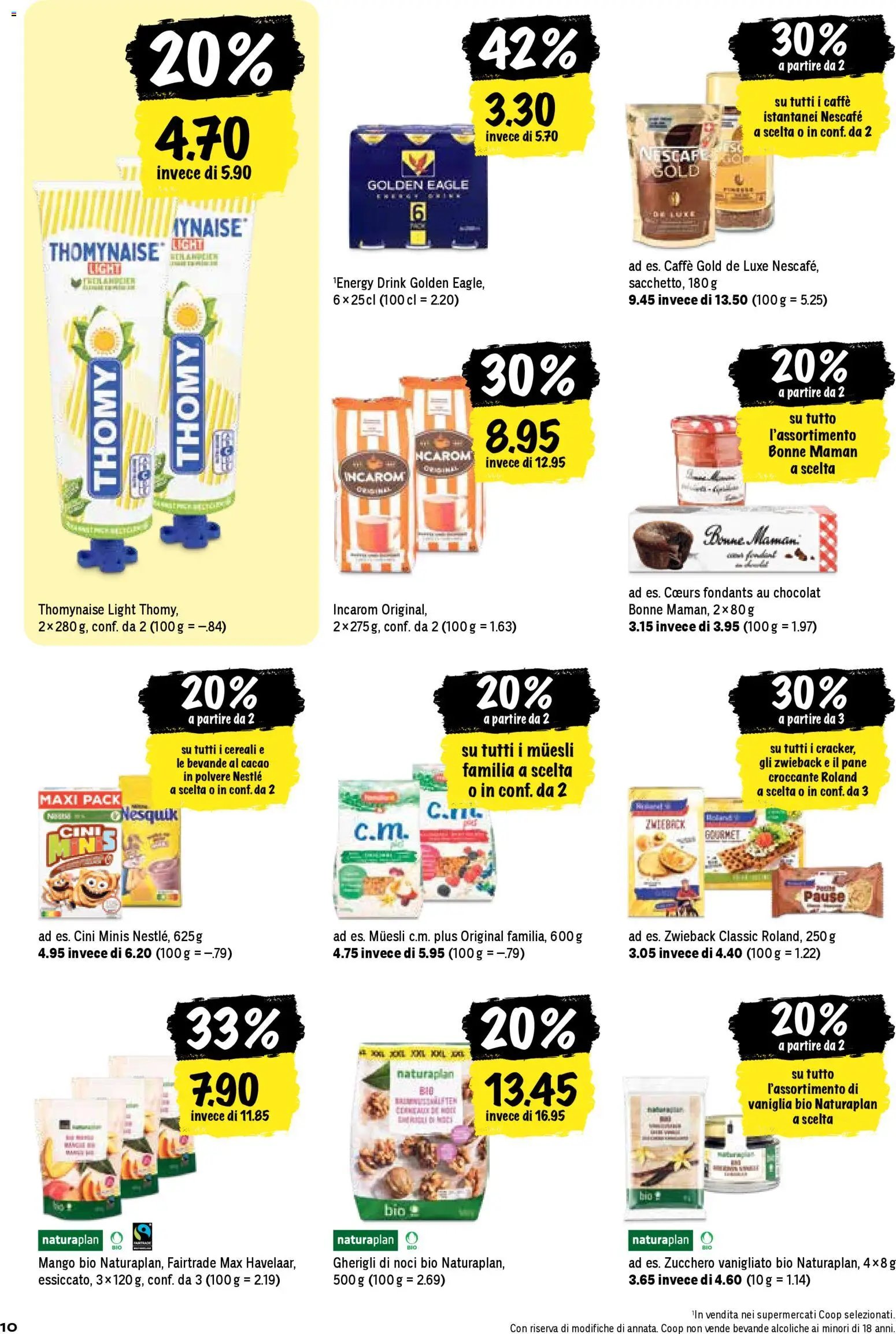 Coop - Una settimana di azioni (2026-02-19 - 2026-02-25)