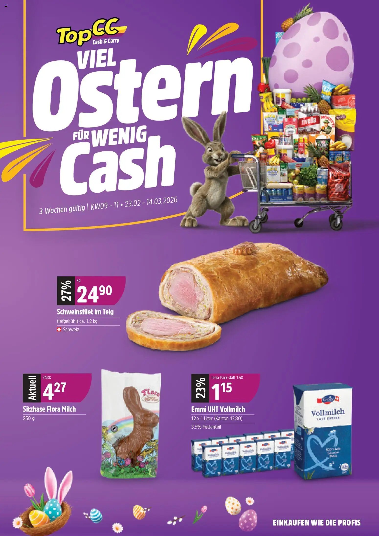 TopCC Aktionen Ostern (2026-02-23 - 2026-03-14)