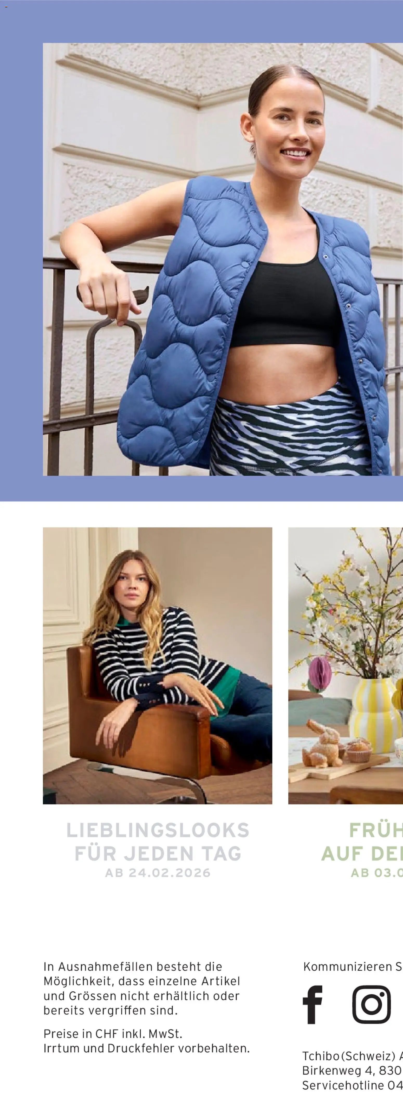Tchibo Aktionen Endlich Frühling (2026-02-10 - 2026-03-09)