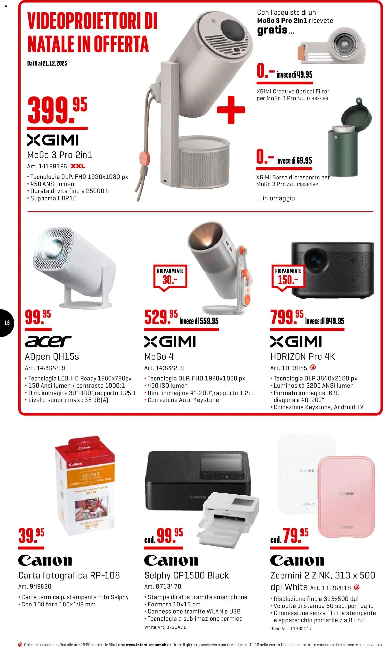 Interdiscount Aktionen Christmas IT (2025-12-15 - 2025-12-21)