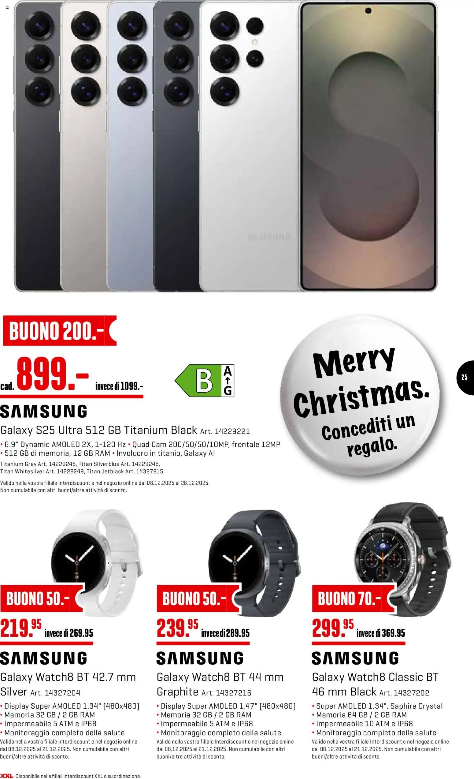 Interdiscount Aktionen Christmas IT (2025-12-15 - 2025-12-21)
