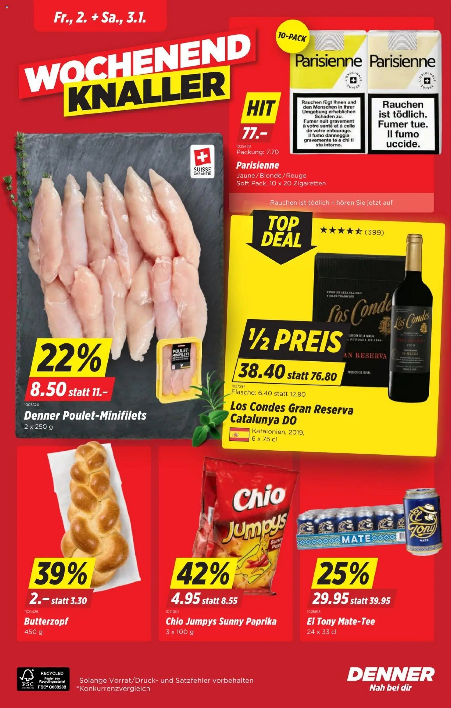 Denner Aktionen (2025-12-30 - 2026-01-05)