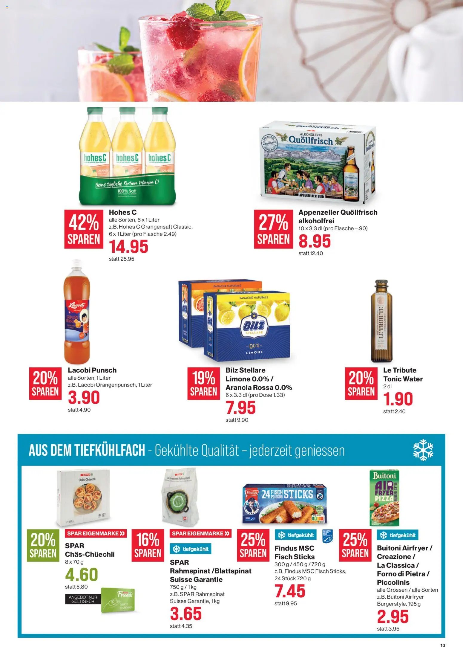 SPAR Aktionen (2025-12-31 - 2026-01-07) | 13