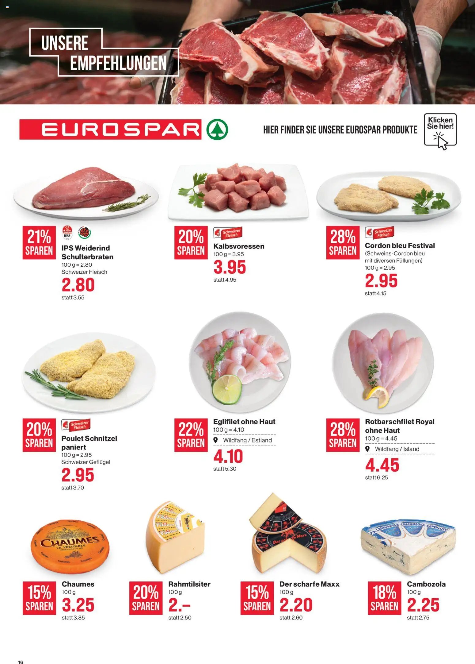 SPAR Aktionen (2025-12-31 - 2026-01-07) | 16